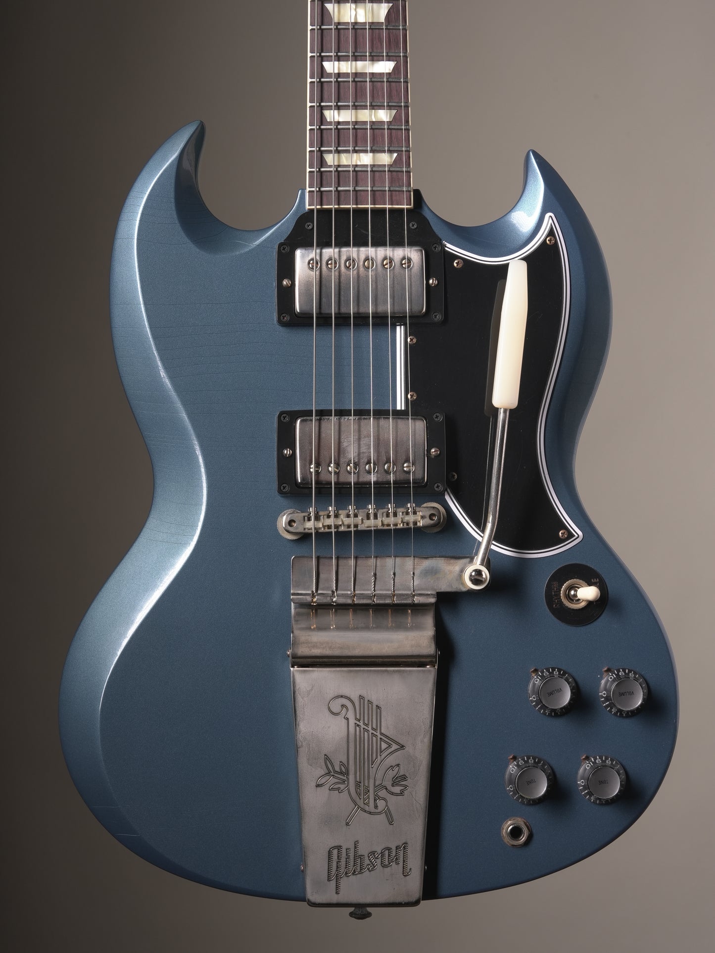Gibson Custom Shop 1964 SG Standard Reissue - Pelham Blue Ultra Light Aged w. OHSC