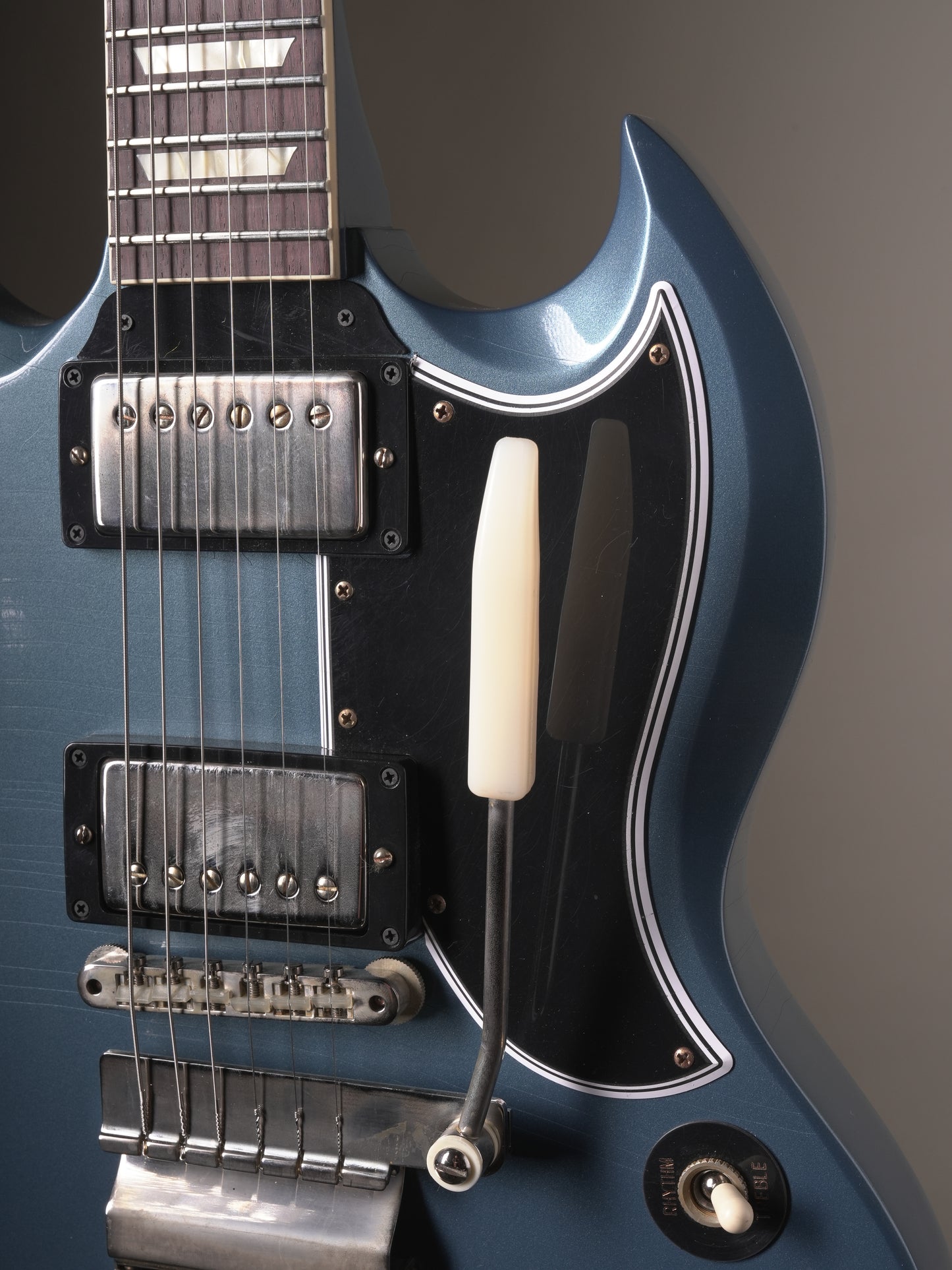 Gibson Custom Shop 1964 SG Standard Reissue - Pelham Blue Ultra Light Aged w. OHSC