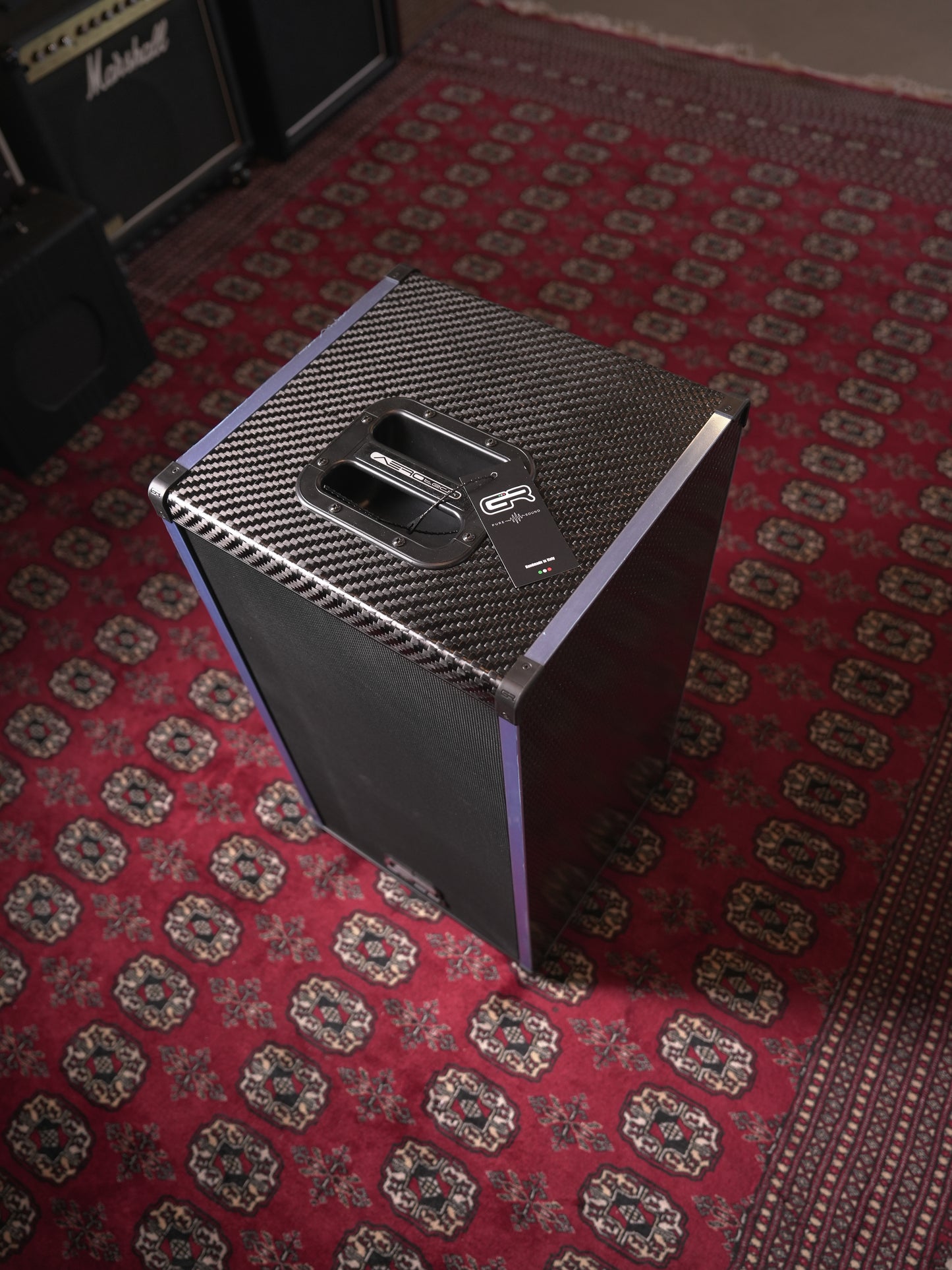 GR Bass AT212 Slim+ 2x12" Bass Amp Cabinet - Carbon Fiber