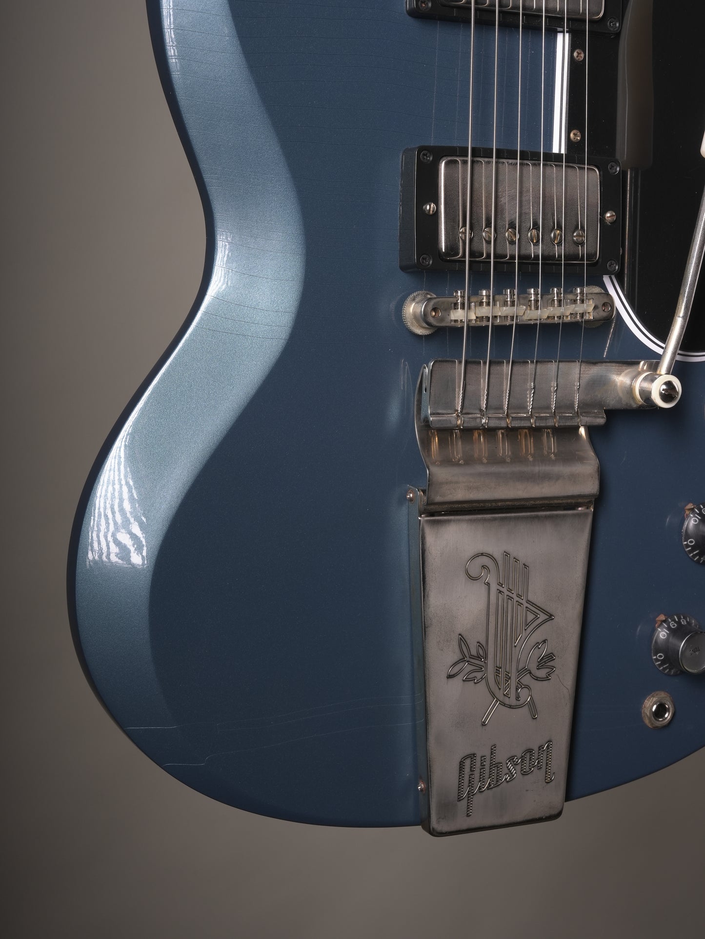 Gibson Custom Shop 1964 SG Standard Reissue - Pelham Blue Ultra Light Aged w. OHSC