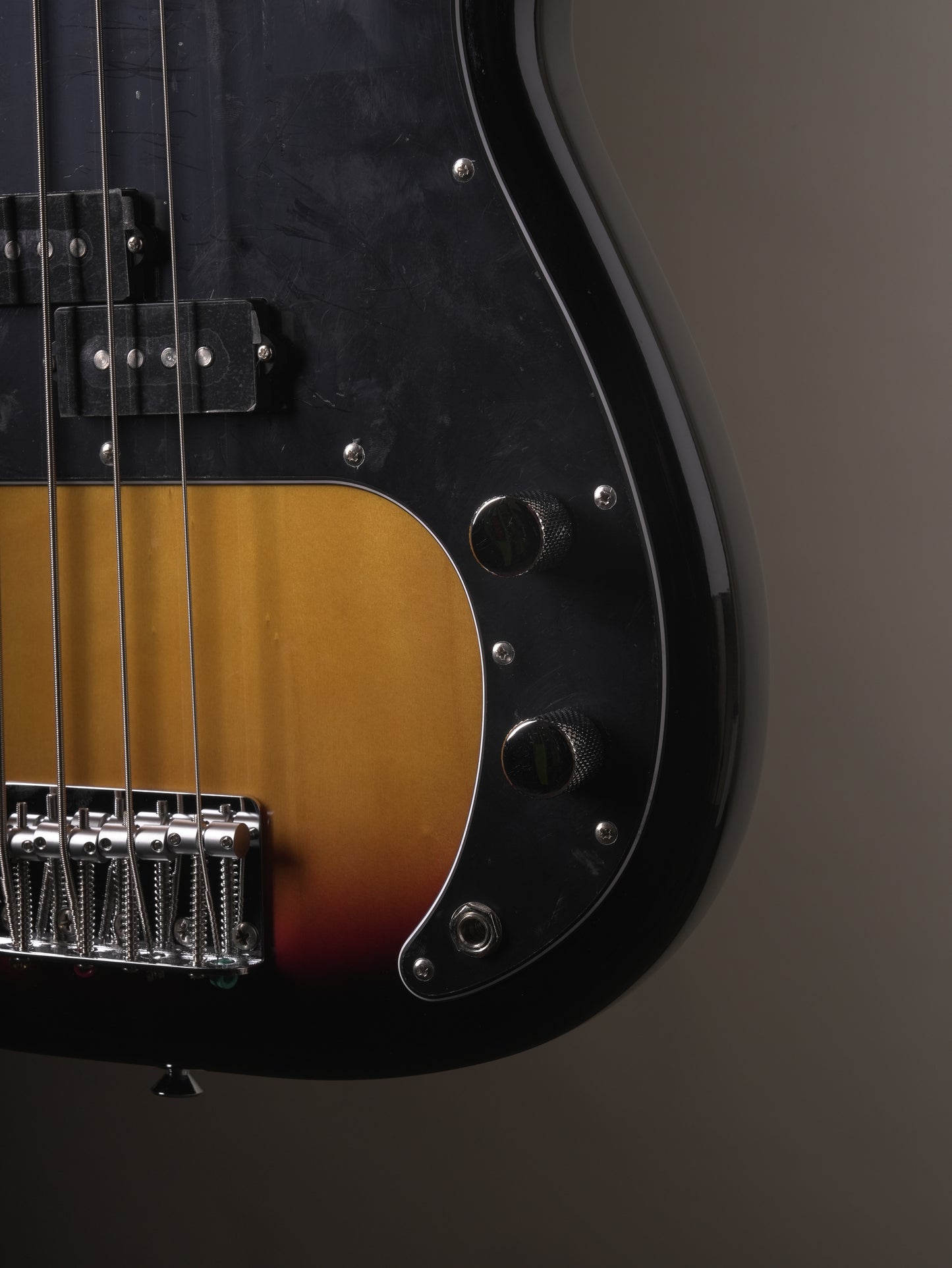 Fender Standard Precision Bass Guitar - 3-tone Sunburst