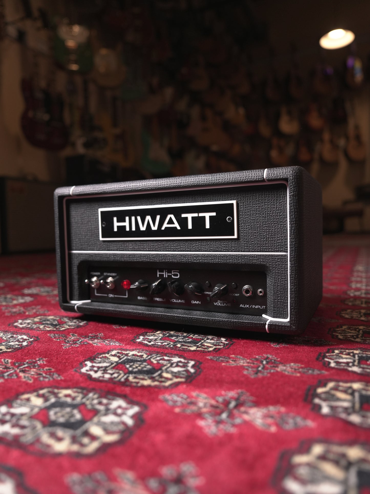 Hiwatt T-Series Hi-5 5-Watt Tube Guitar Amplifier Head - Black Tolex
