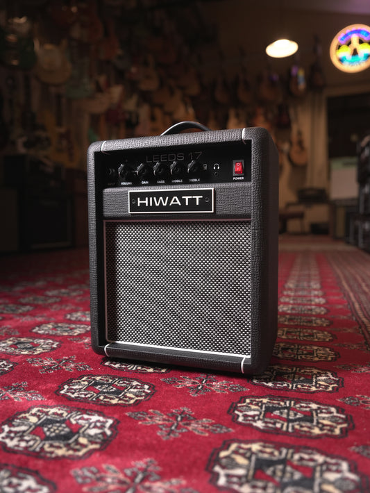 Hiwatt Leeds 17 1x8" 17w Combo Guitar Amplifier - Black Tolex