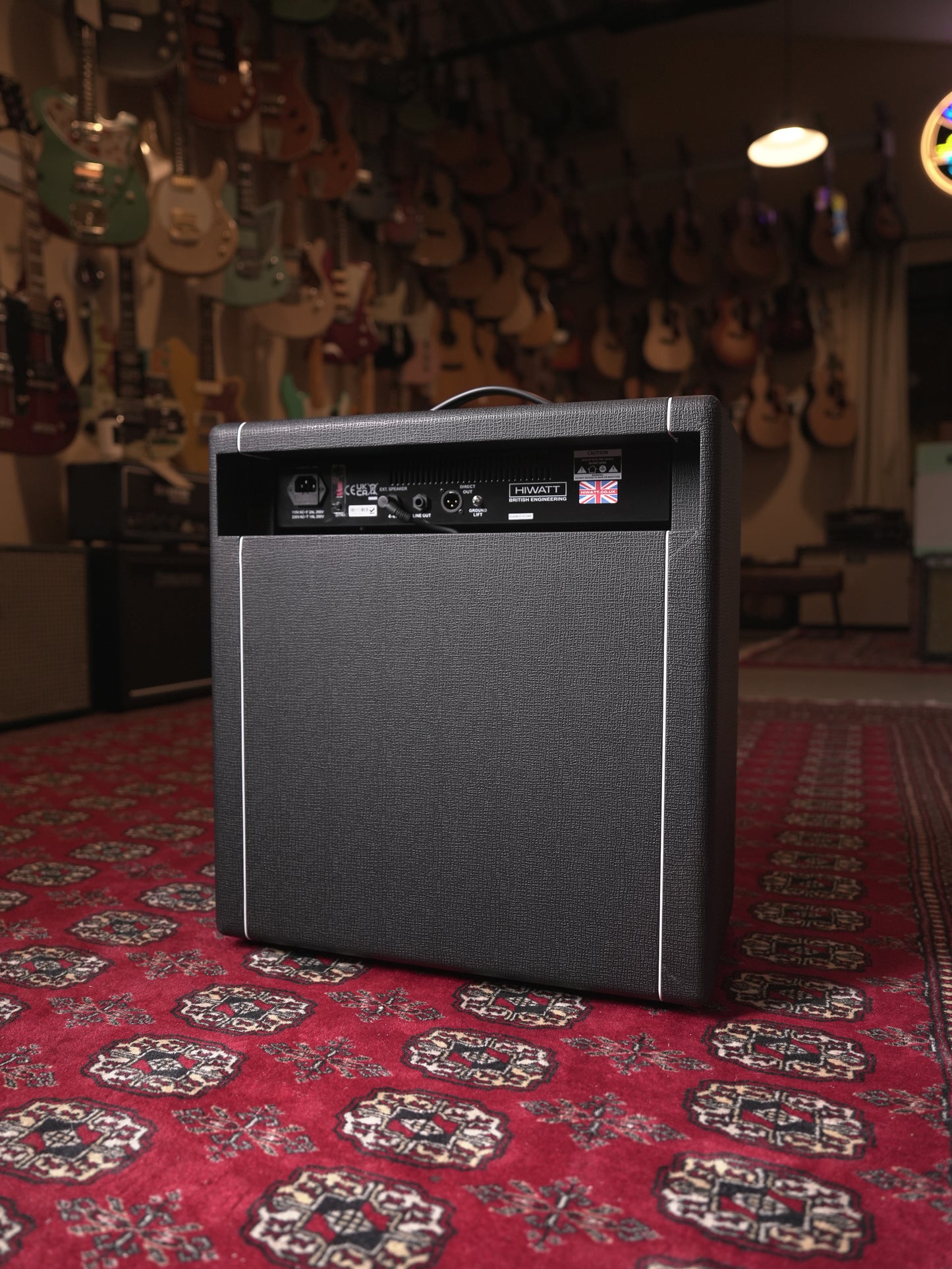 Hiwatt Bulldog 77 1x12" 77w Combo Bass Amplifier - Black Tolex