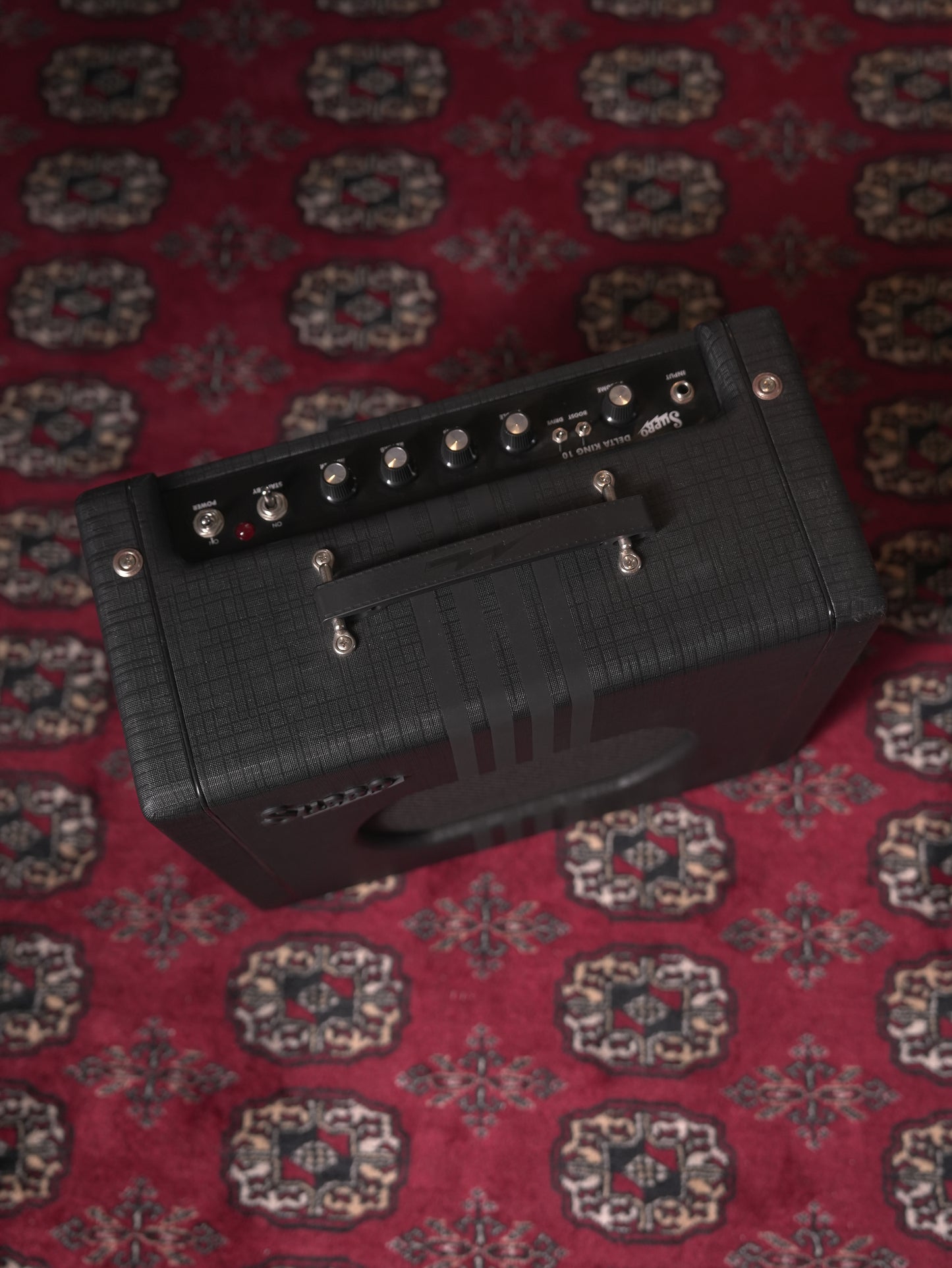 Supro (2024) Delta King 10 5w 1x10" Combo Tube Guitar Amp - Black on Black