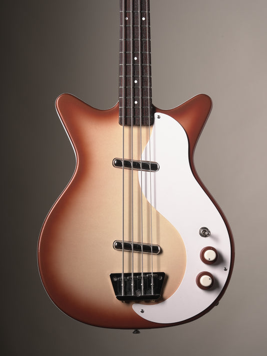Danelectro '59DC Long Scale Electric Bass - Copper Burst