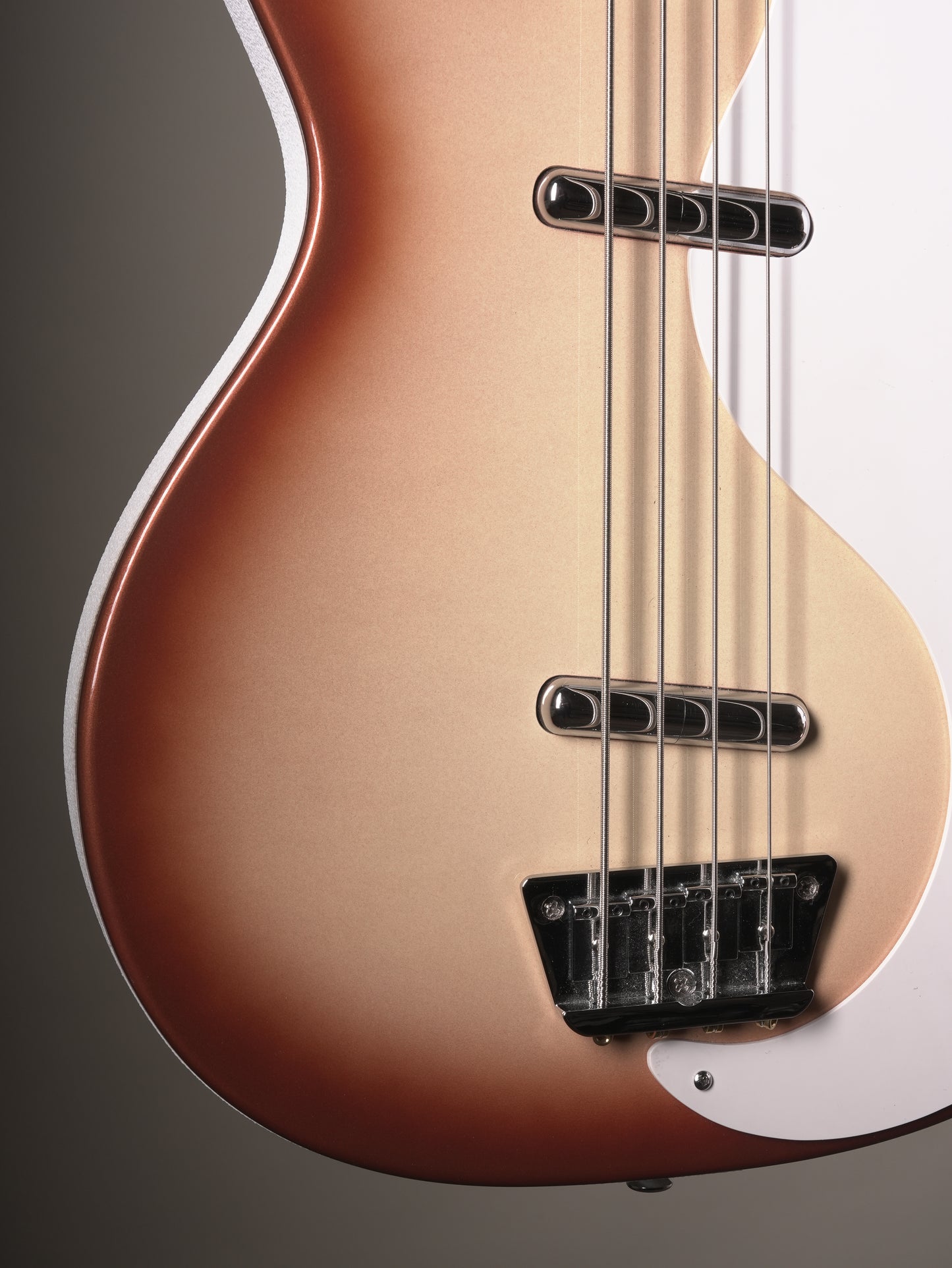 Danelectro '59DC Long Scale Electric Bass - Copper Burst