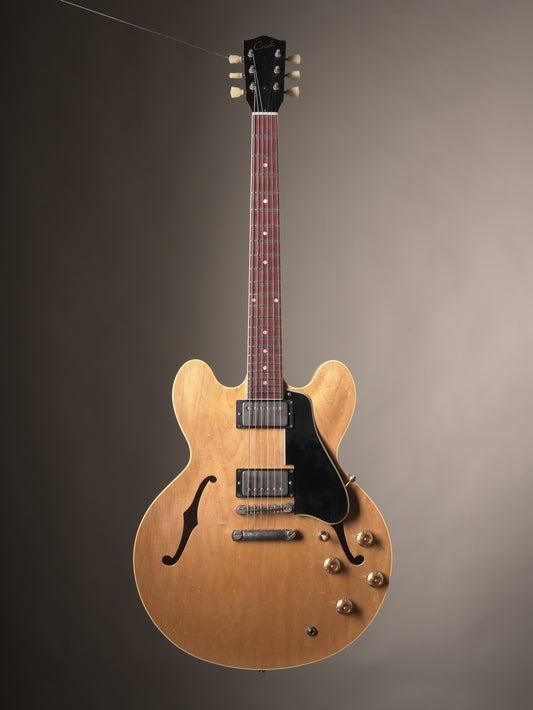 Creek Guitars CTF-1959 Aged Semi-hollow Electric Guitar - Vintage Blonde w/ OHSC