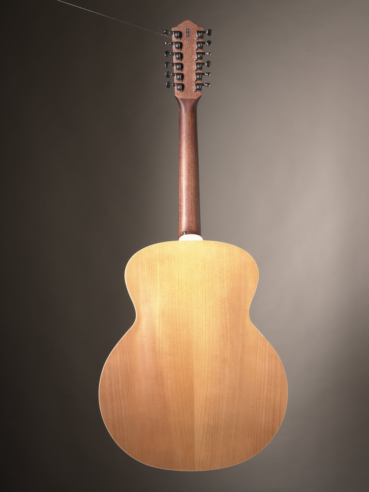 Guild F-2512E Maple Archback 12-string Acoustic Electric Guitar - Natural