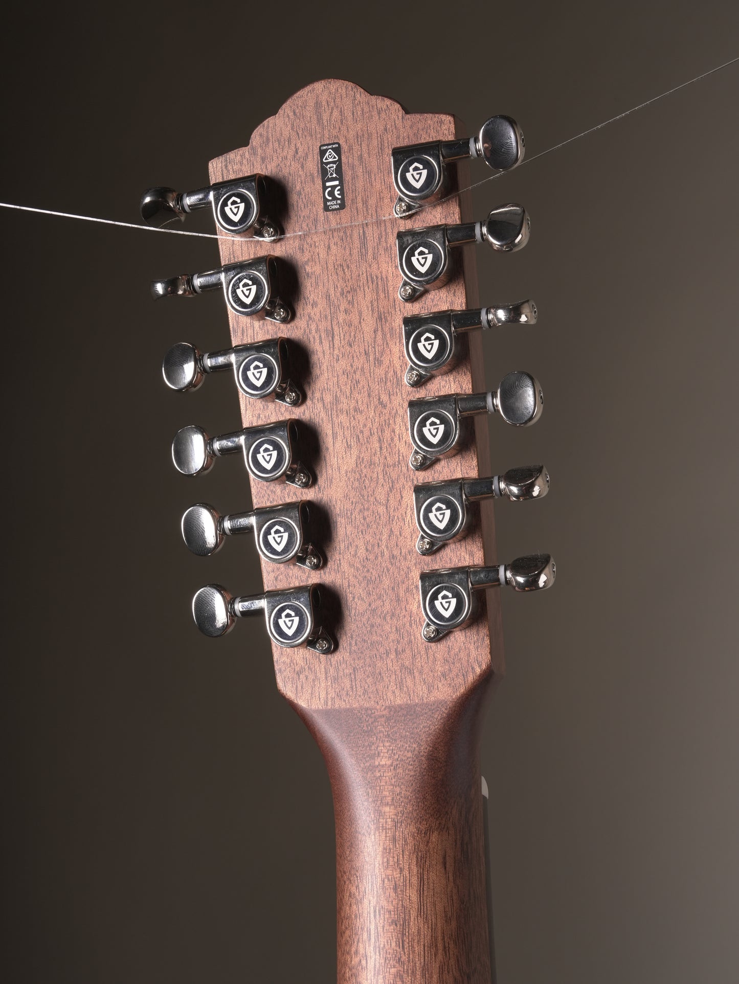 Guild F-2512E Maple Archback 12-string Acoustic Electric Guitar - Natural