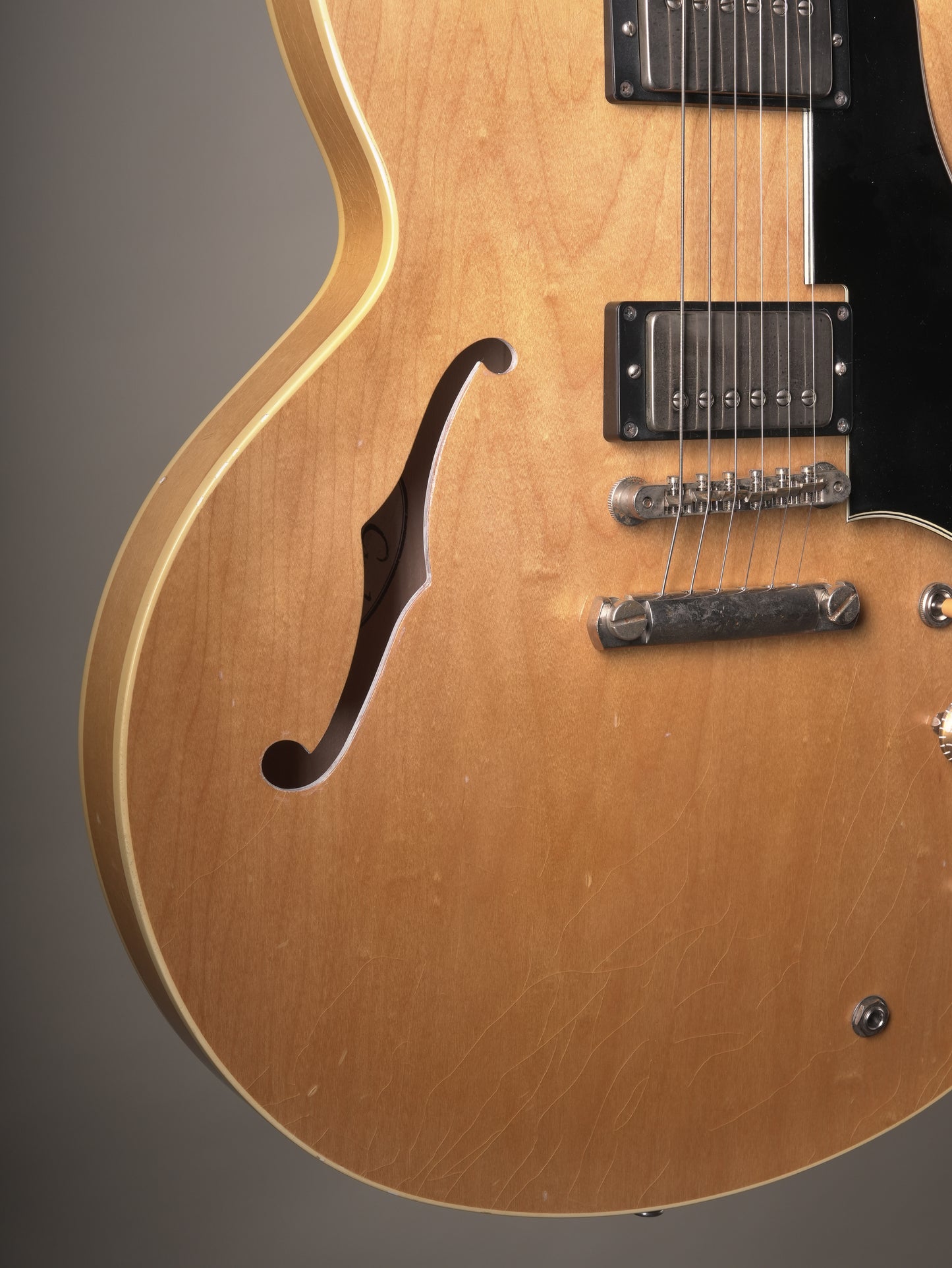 Creek Guitars CTF-1959 Aged Semi-hollow Electric Guitar - Vintage Blonde w/ OHSC