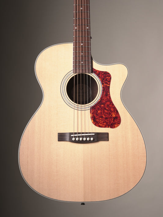 Guild OM-240CE Archback Acoustic Electric Guitar - Natural