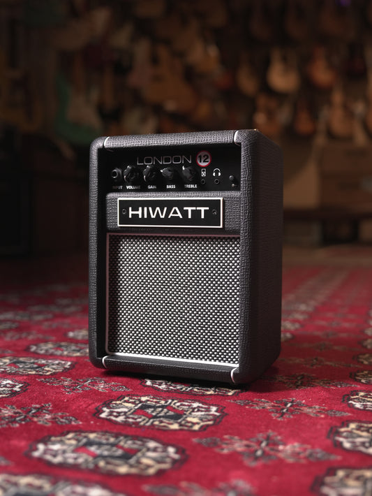 Hiwatt London 12 1x8" 12W Practice Combo Guitar Amplifier w/ Bluetooth - Black Tolex