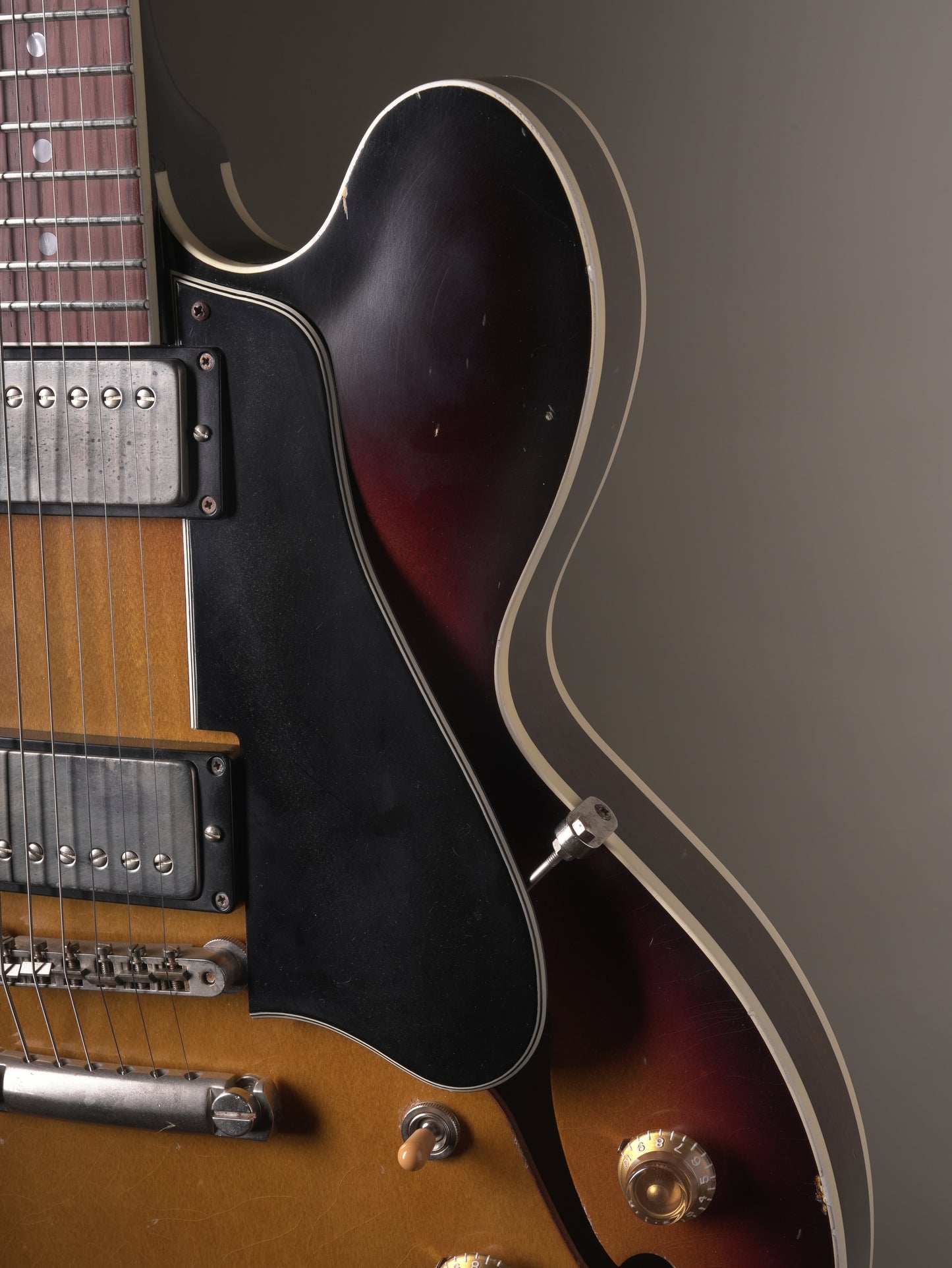 Creek Guitars CTF-1959 Aged Semi-hollow Electric Guitar - Sunburst w/ OHSC