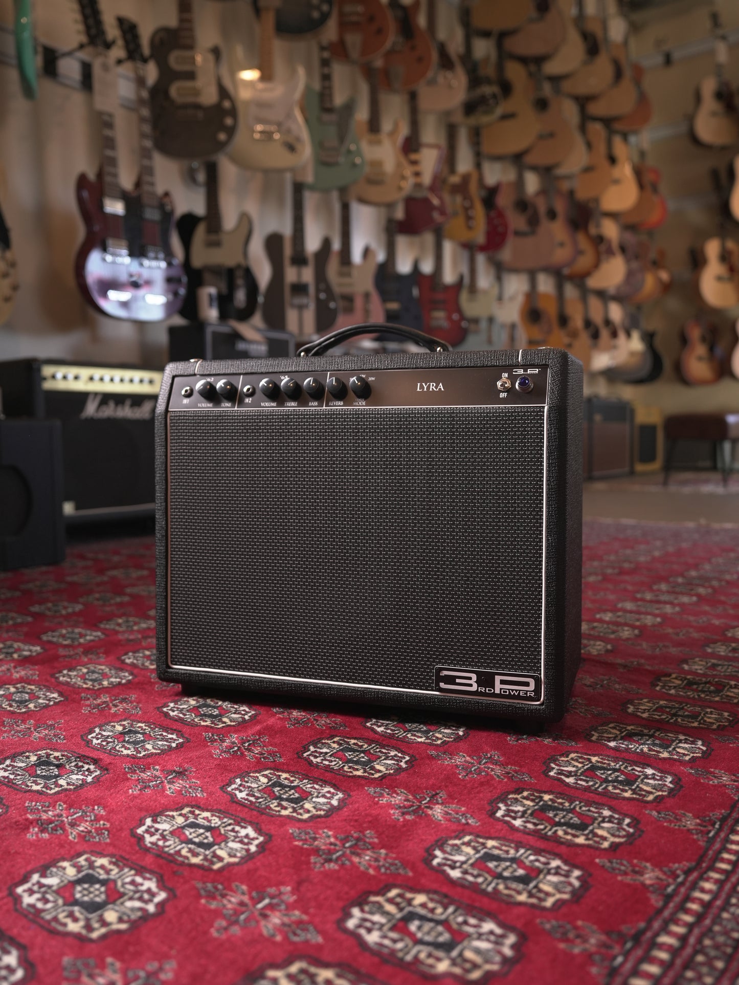 3rd Power Lyra 20w 1x12" Combo Tube Guitar Amplifier - Black Tolex