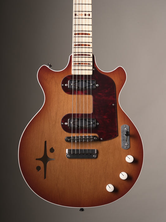 Lockhorn Zinger Electric Guitar - Bridgeport Burst, incl. Deluxe Gig Bag