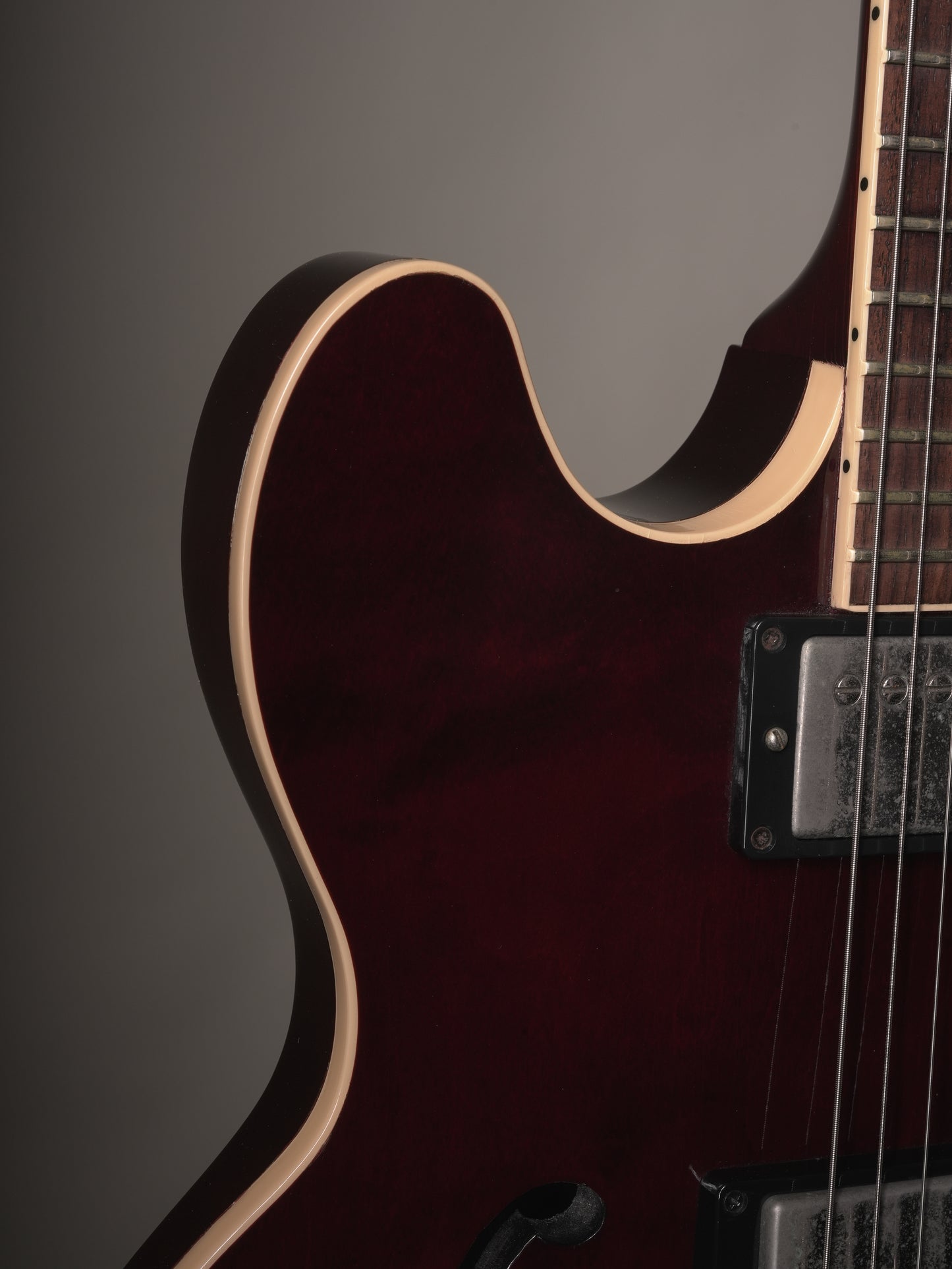 Gibson (1997) Custom ES-336 Semi-Hollowbody Electric Guitar - Wine Red, incl. OHSC