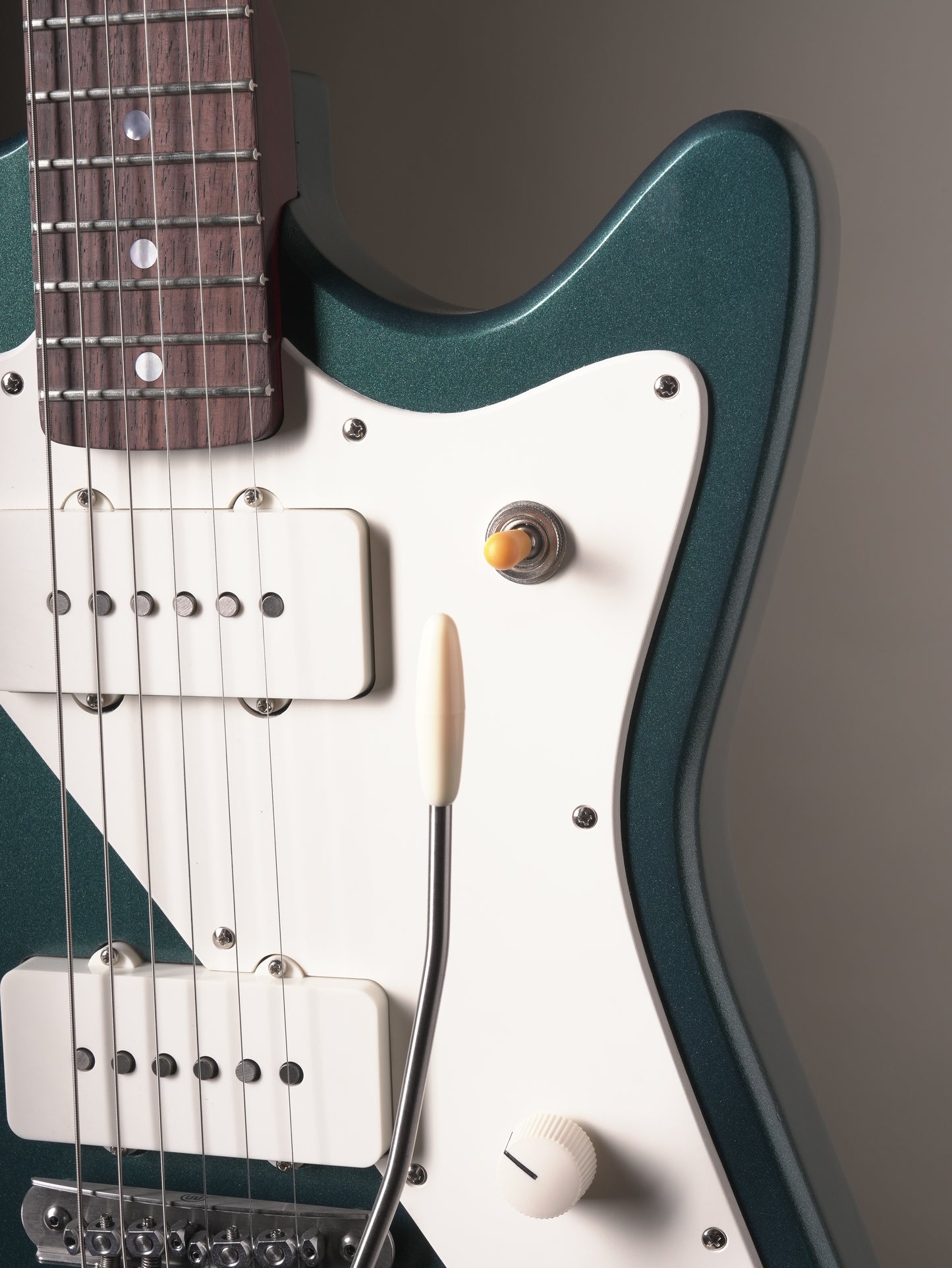 Black Bobbin Phantone Electric Guitar - Pacific Ocean Blue Sparkle w/ Original Deluxe Soft Case