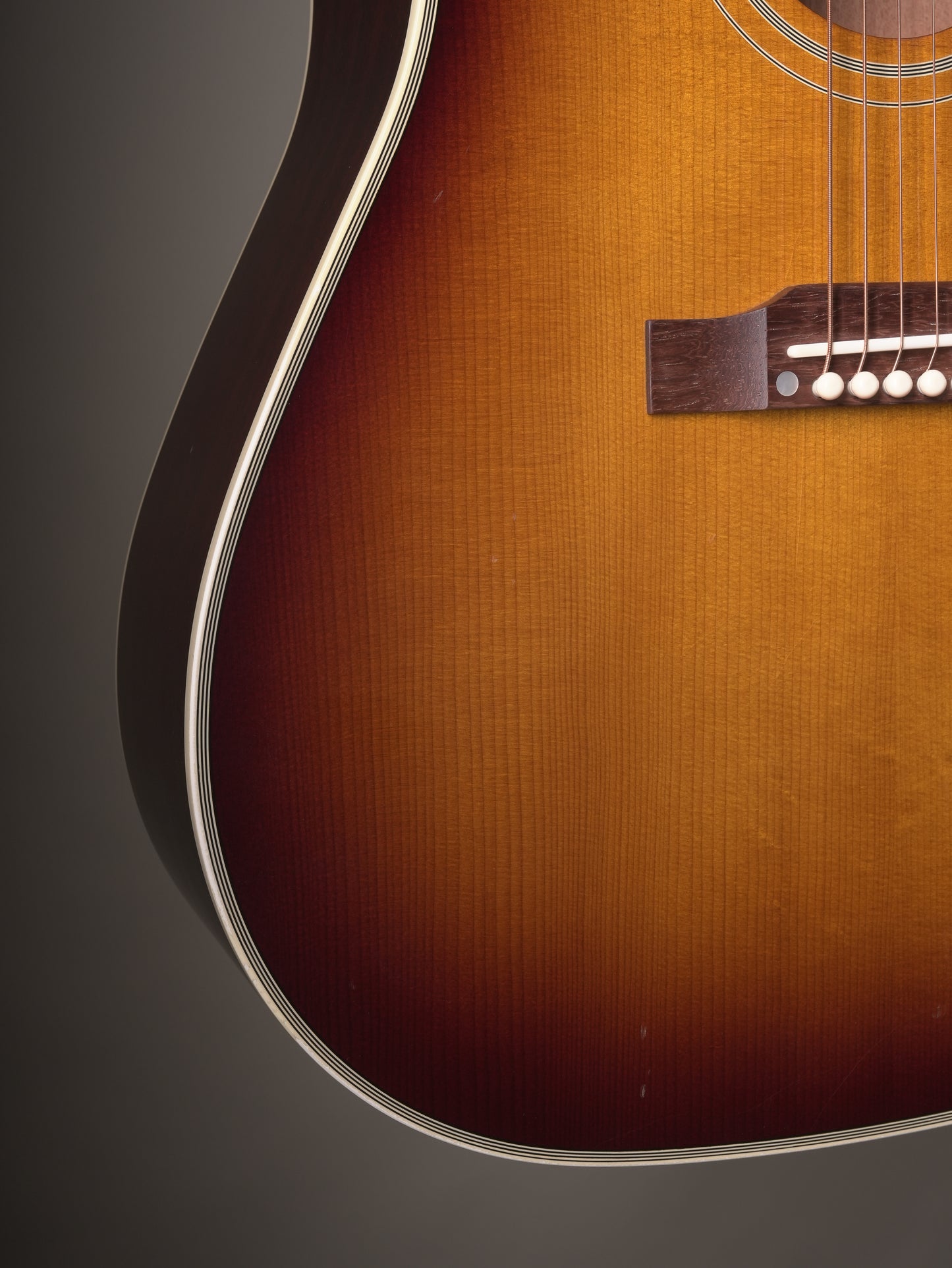 Creek Guitars CSJ 1959 Aged Acoustic Guitar - Sunburst, incl. OHSC