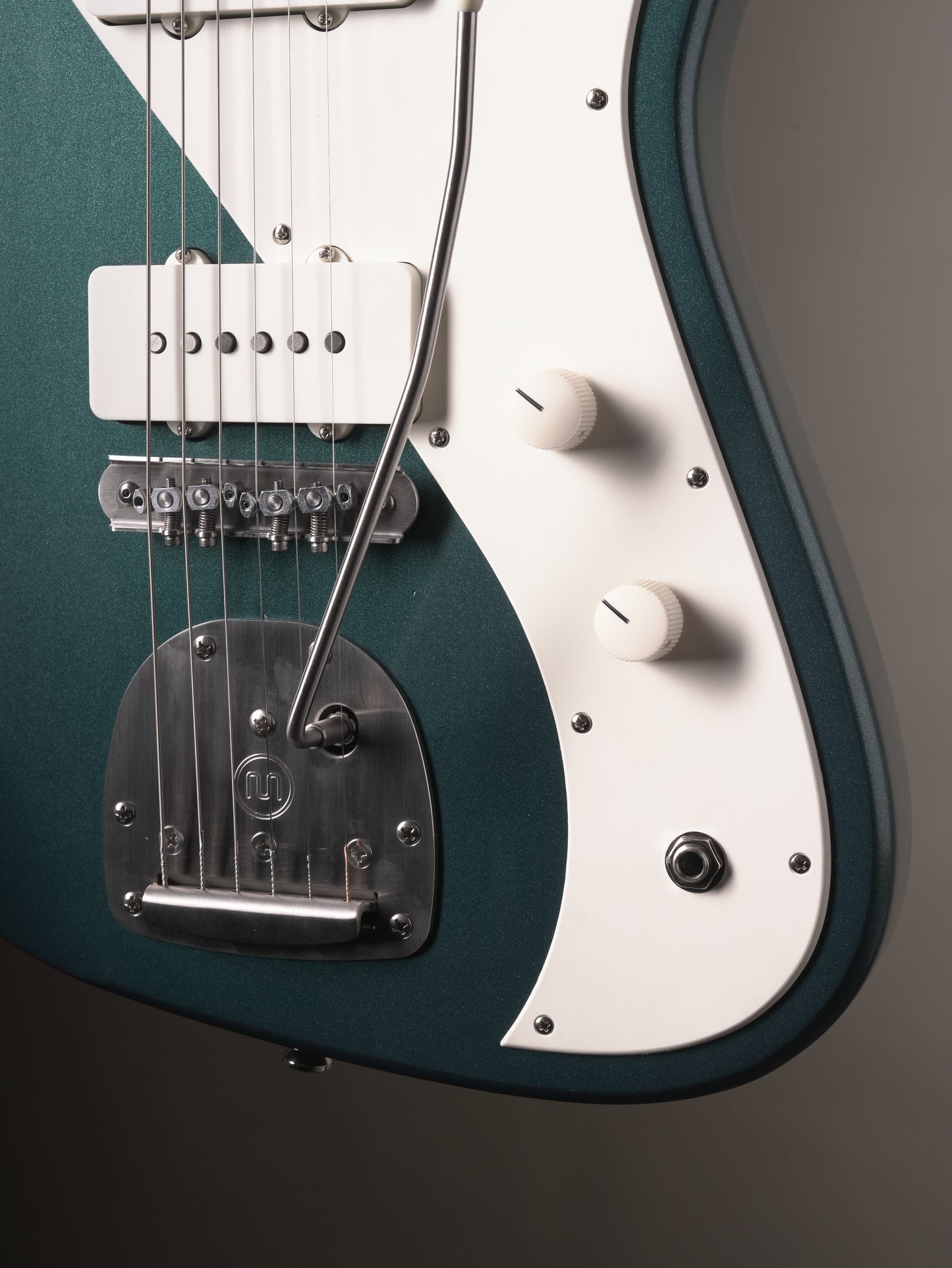 Black Bobbin Phantone Electric Guitar - Pacific Ocean Blue Sparkle w/ Original Deluxe Soft Case