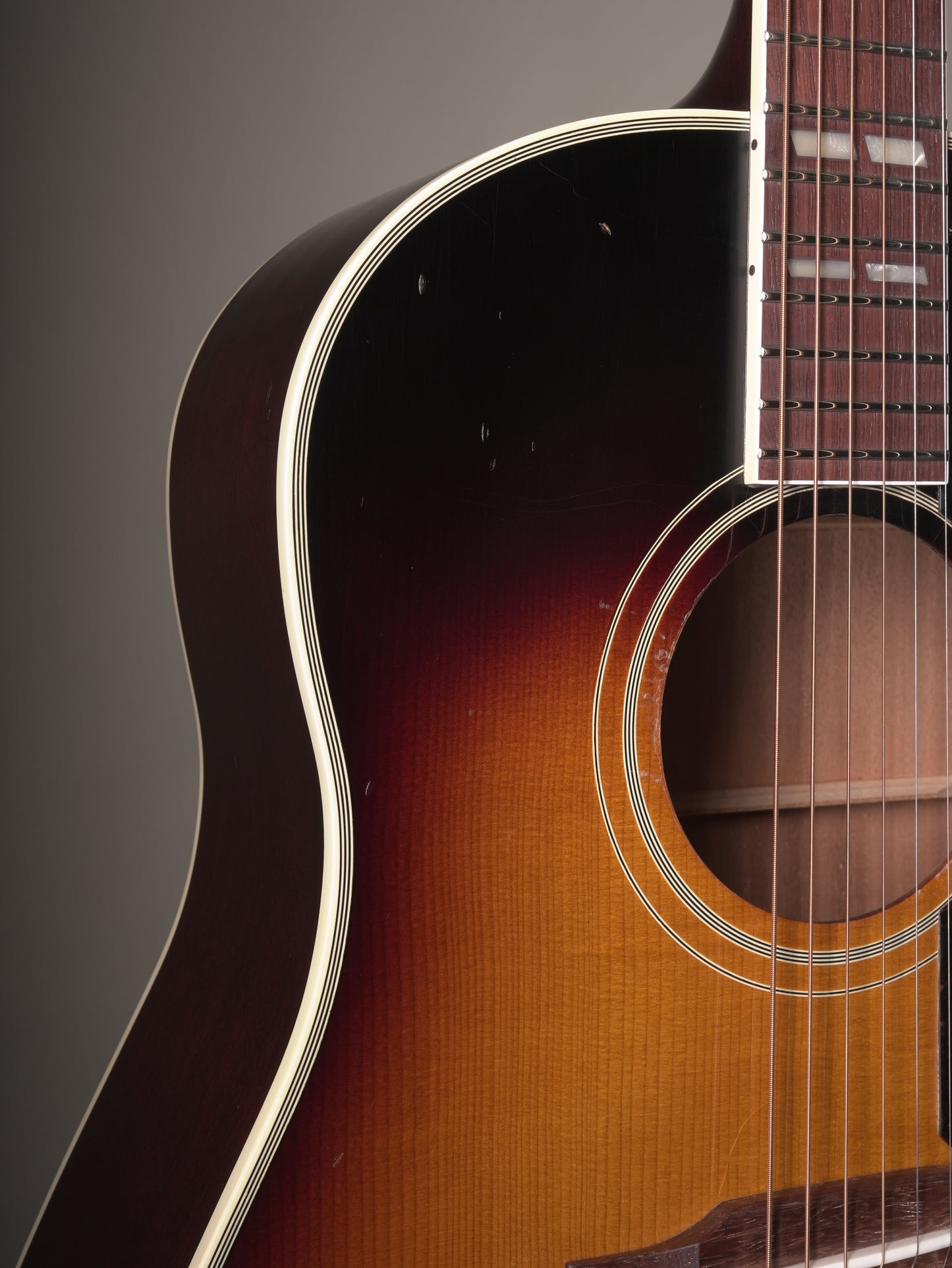 Creek Guitars CSJ 1959 Aged Acoustic Guitar - Sunburst, incl. OHSC