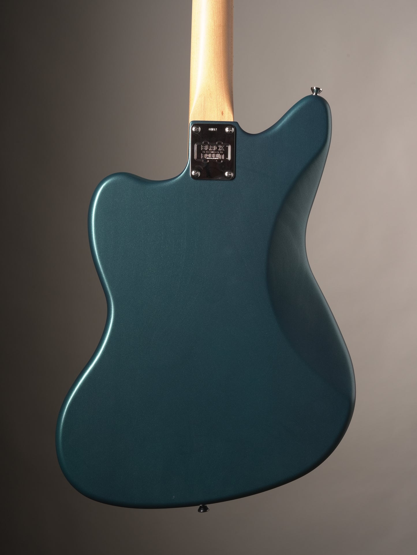 Black Bobbin JM Electric Guitar - Pacific Ocean Blue Sparkle w/ Original Deluxe Soft Case