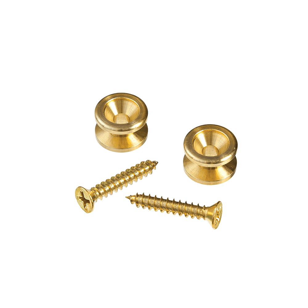 D'addario Solid Brass End Pins Brass
