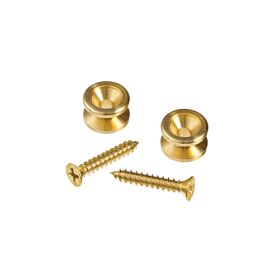 D'addario Solid Brass End Pins Brass