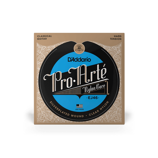 D'Addario Pro-Arte Hard Tension Nylon Classical Guitar Strings - EJ46