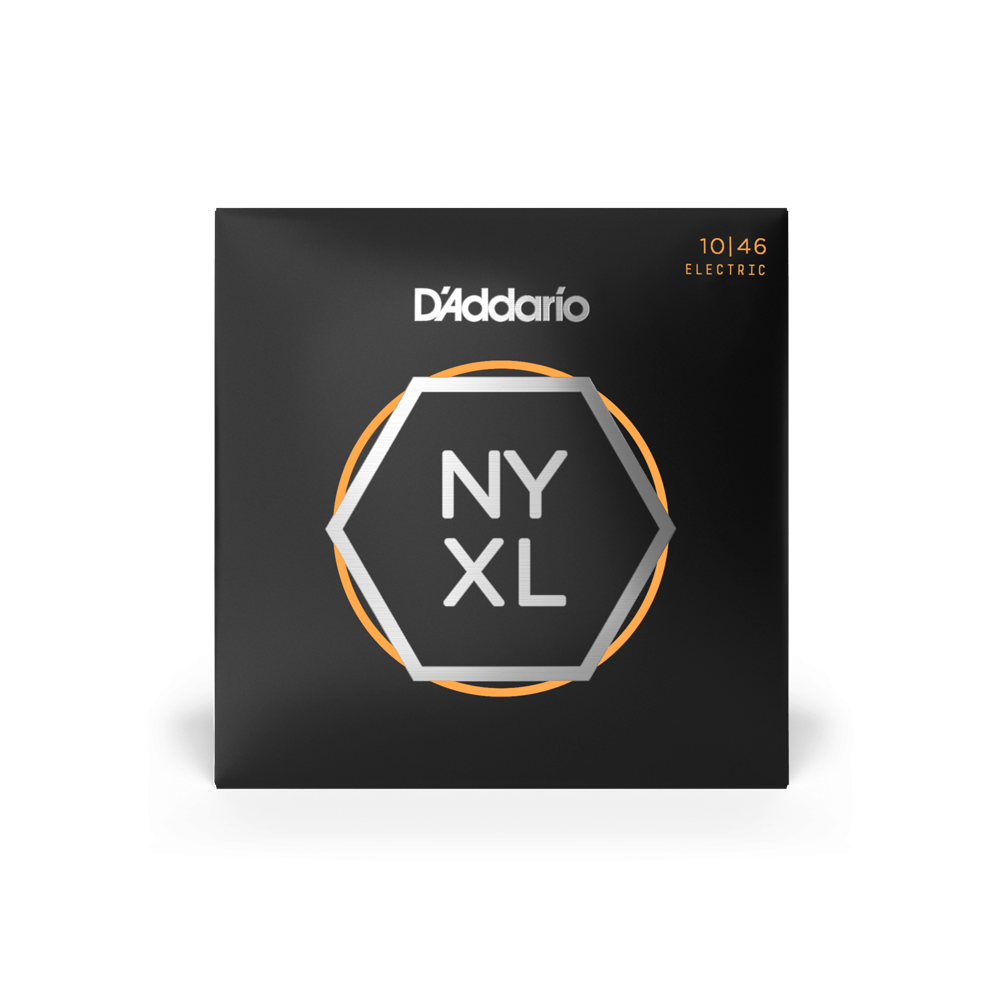 D'Addario NYXL1046 10-46 Nickel Wound Light Electric Guitar Strings