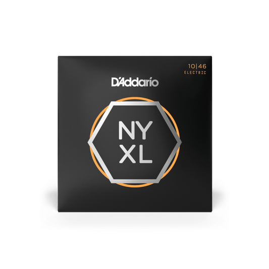 D'Addario NYXL1046 10-46 Nickel Wound Light Electric Guitar Strings