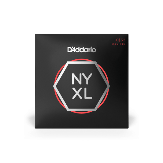 D'Addario NYXL1052 10-52 Light Top/Heavy Bottom Electric Guitar Strings
