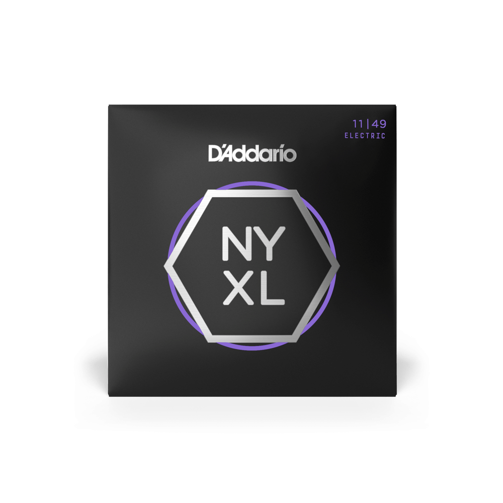 D'Addario NYXL1149 11-49 Medium Electric Guitar Strings