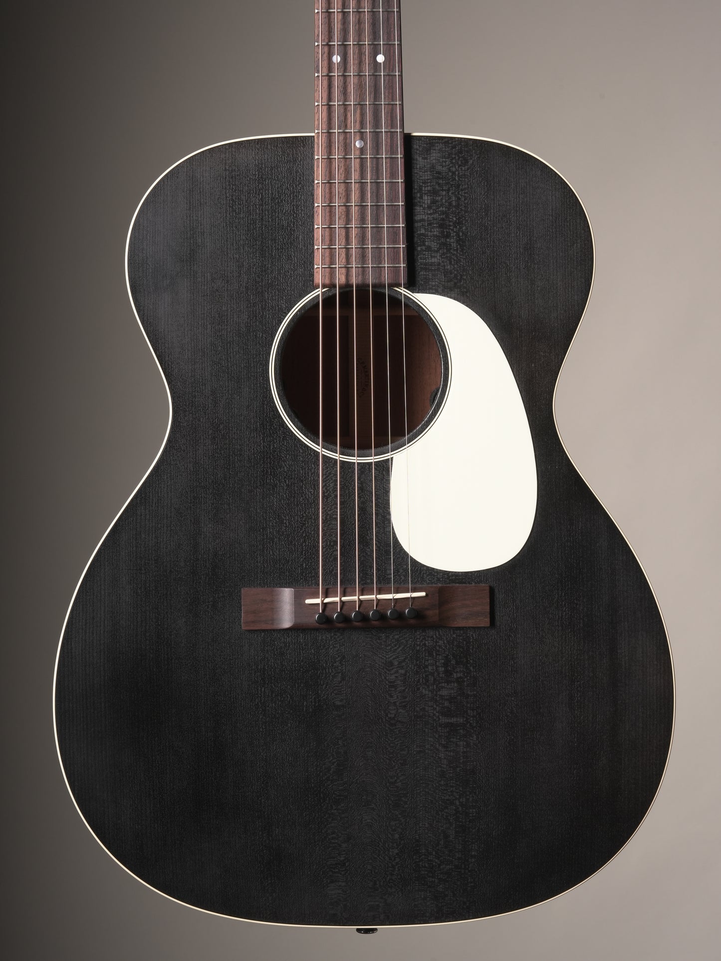 Martin (2022) 000-17E Acoustic Electric Guitar - Black Smoke Satin, w/HSC