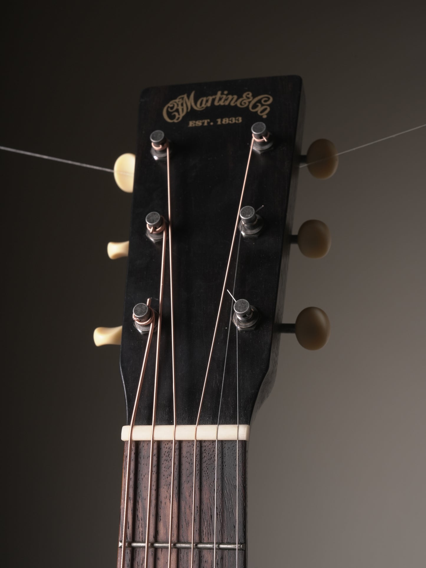 Martin (2022) 000-17E Acoustic Electric Guitar - Black Smoke Satin, w/HSC