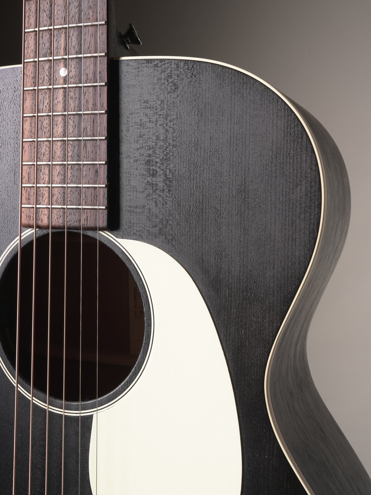 Martin (2022) 000-17E Acoustic Electric Guitar - Black Smoke Satin, w/HSC