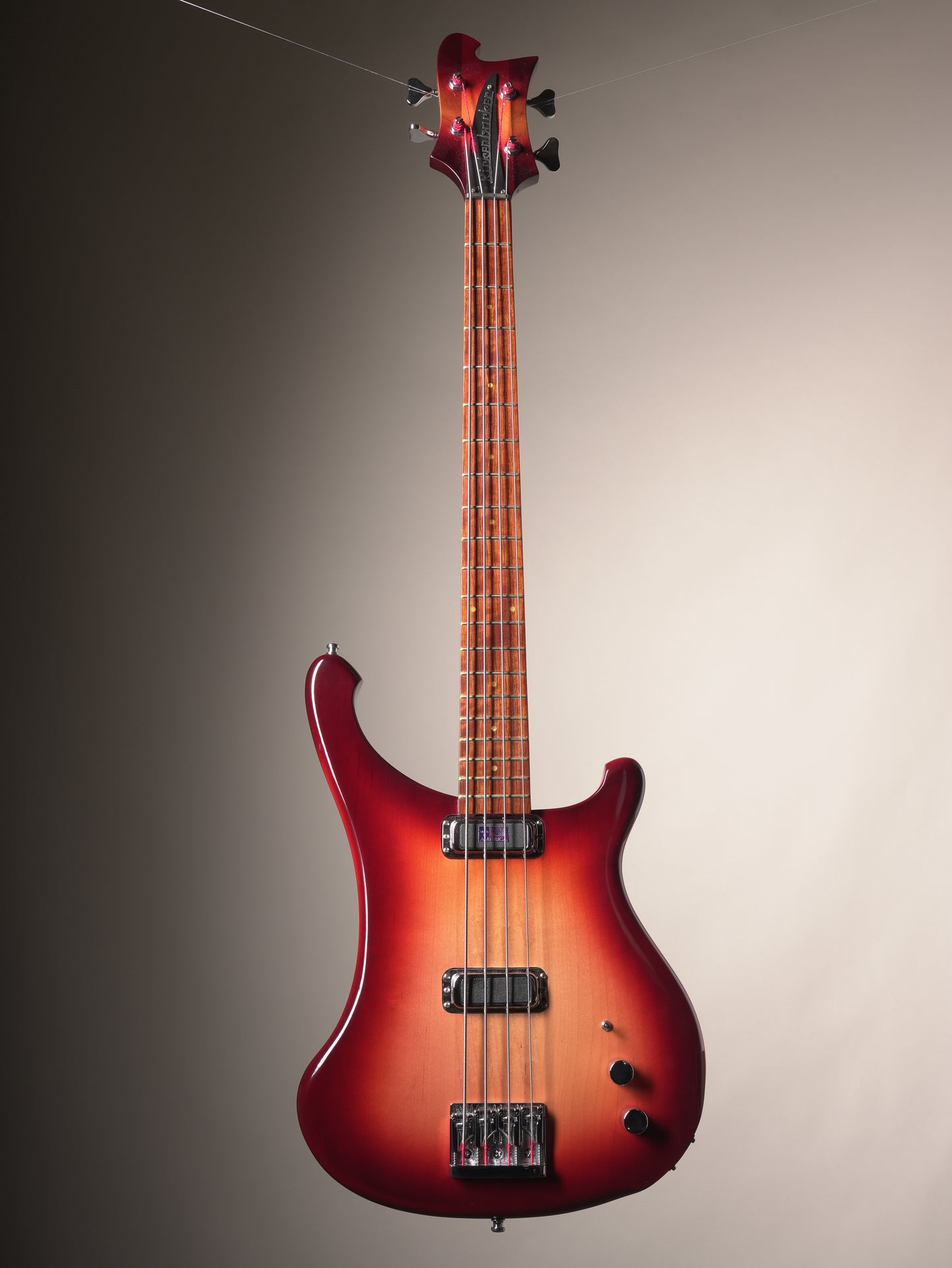 Rickenbacker (2008) 4004L Laredo Electric Bass - Amber Fireglo w/ OHSC