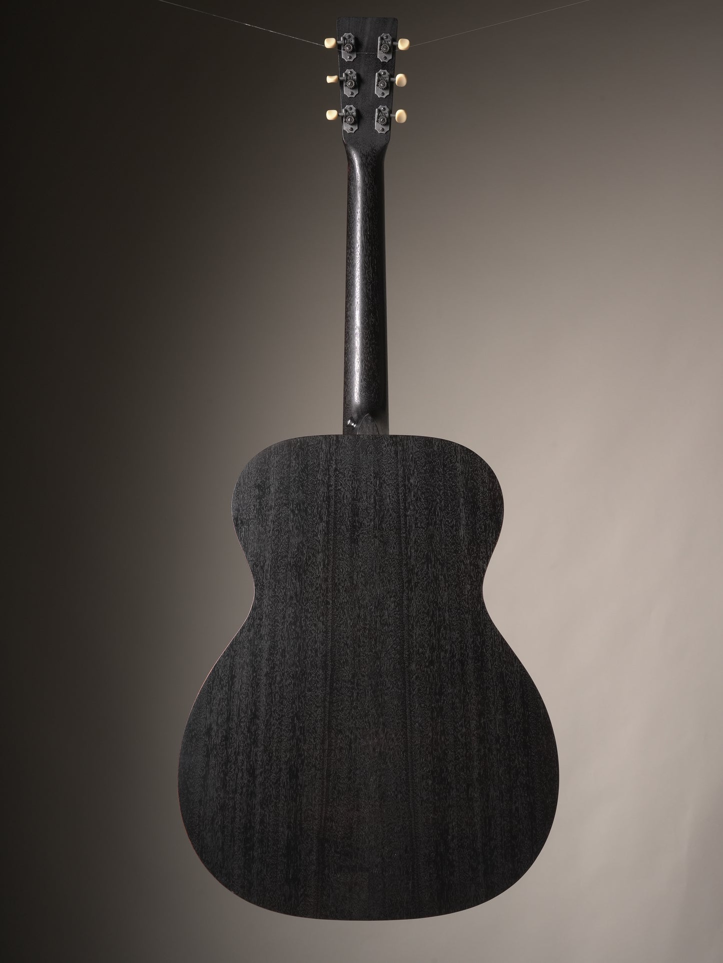 Martin (2022) 000-17E Acoustic Electric Guitar - Black Smoke Satin, w/HSC