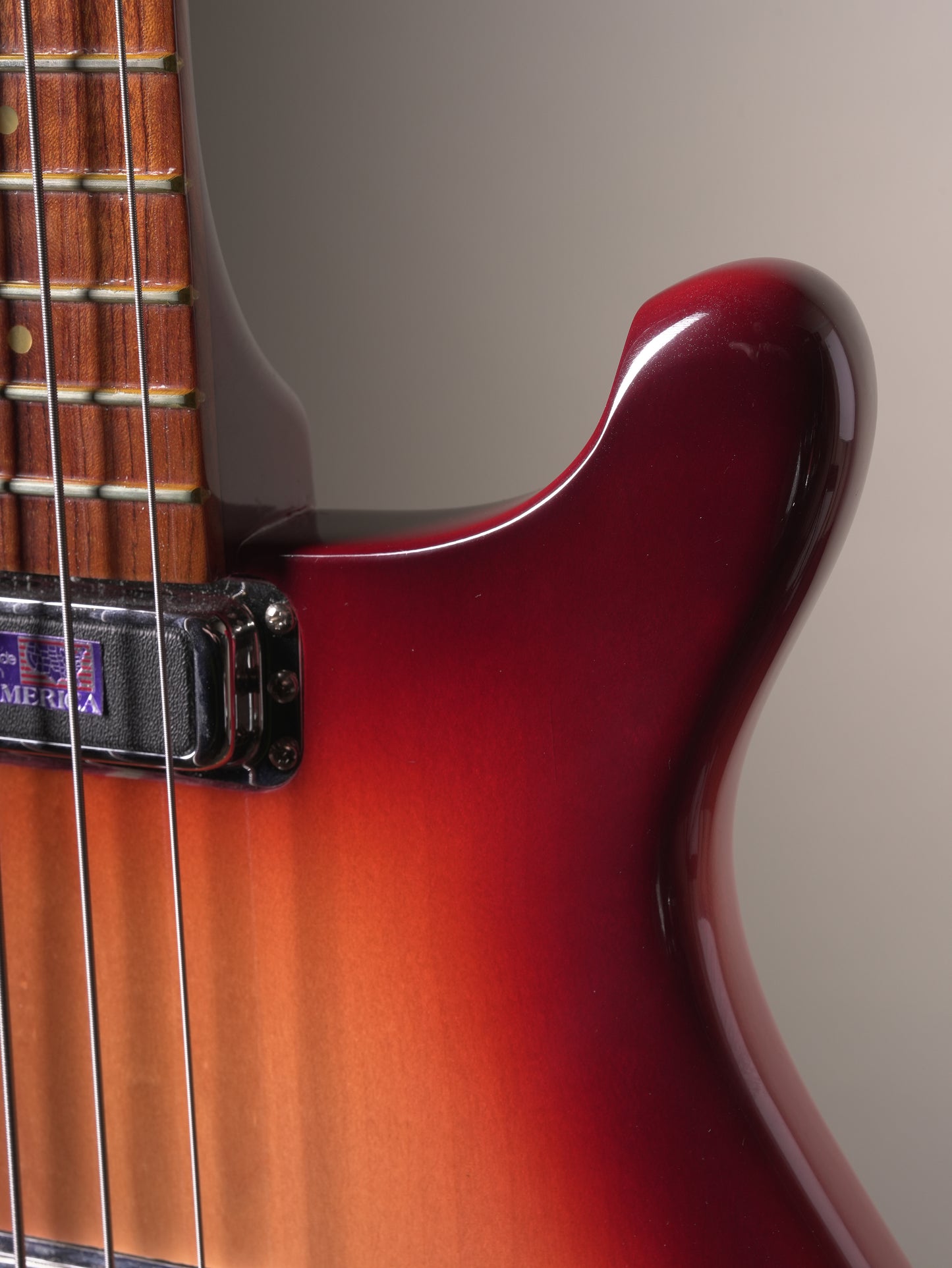 Rickenbacker (2008) 4004L Laredo Electric Bass - Amber Fireglo w/ OHSC