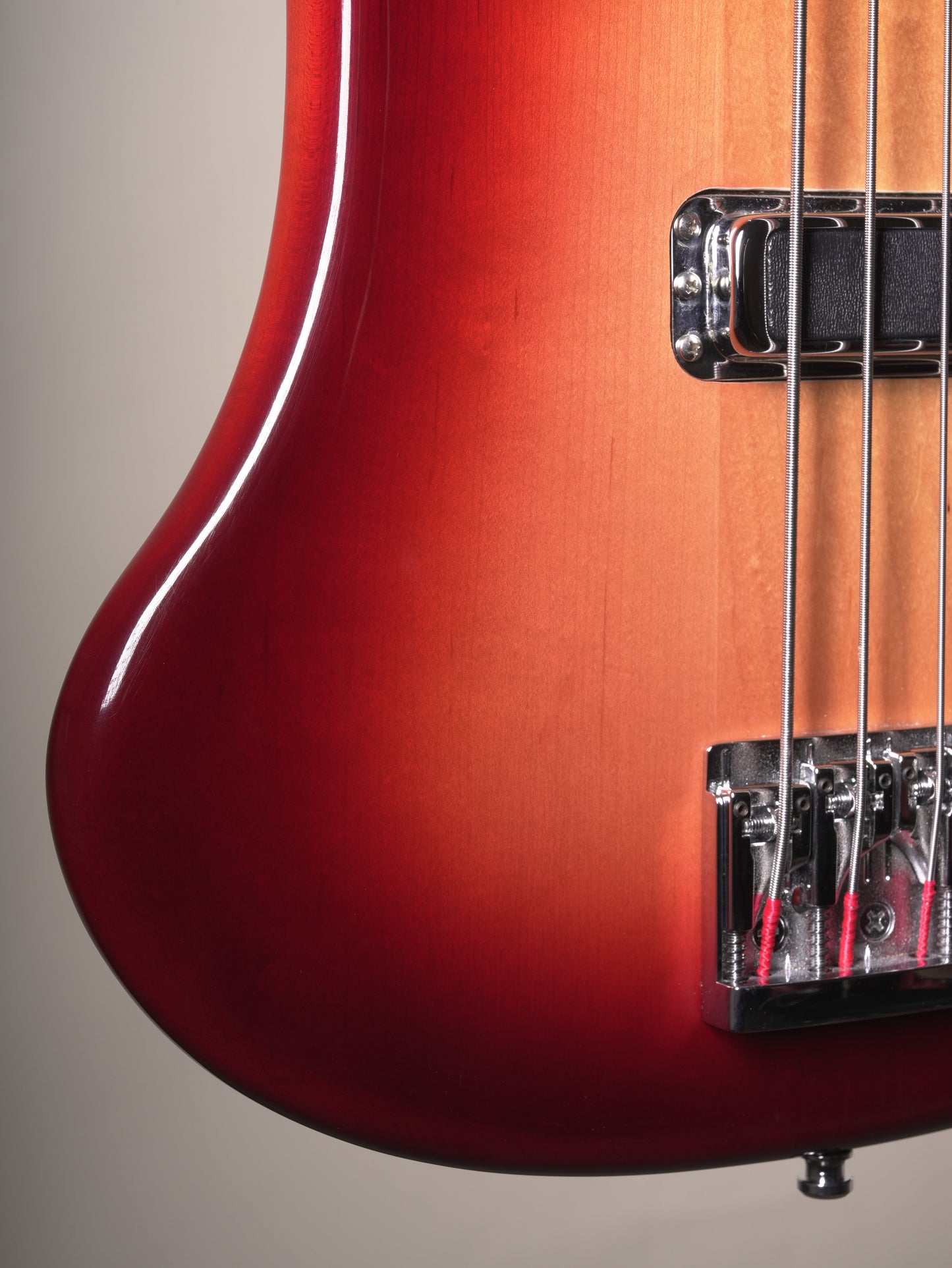 Rickenbacker (2008) 4004L Laredo Electric Bass - Amber Fireglo w/ OHSC