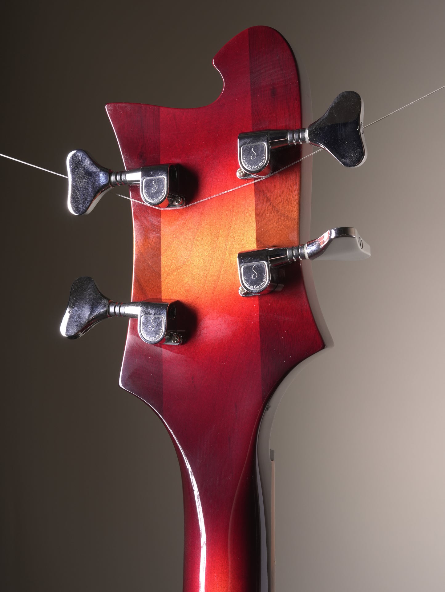 Rickenbacker (2008) 4004L Laredo Electric Bass - Amber Fireglo w/ OHSC