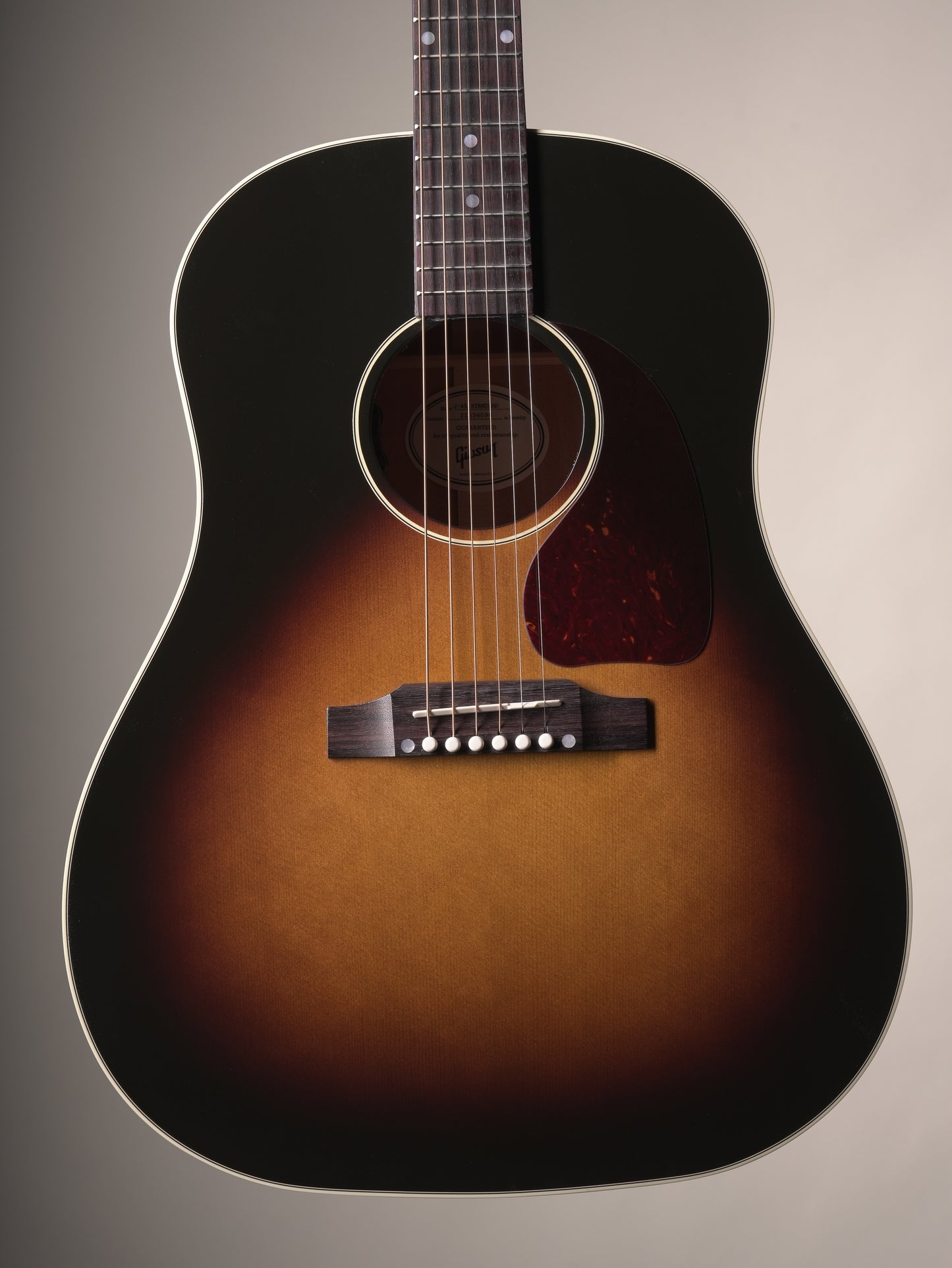 Gibson J-45 Standard Acoustic Electric Guitar - Vintage Sunburst, Incl. OHSC