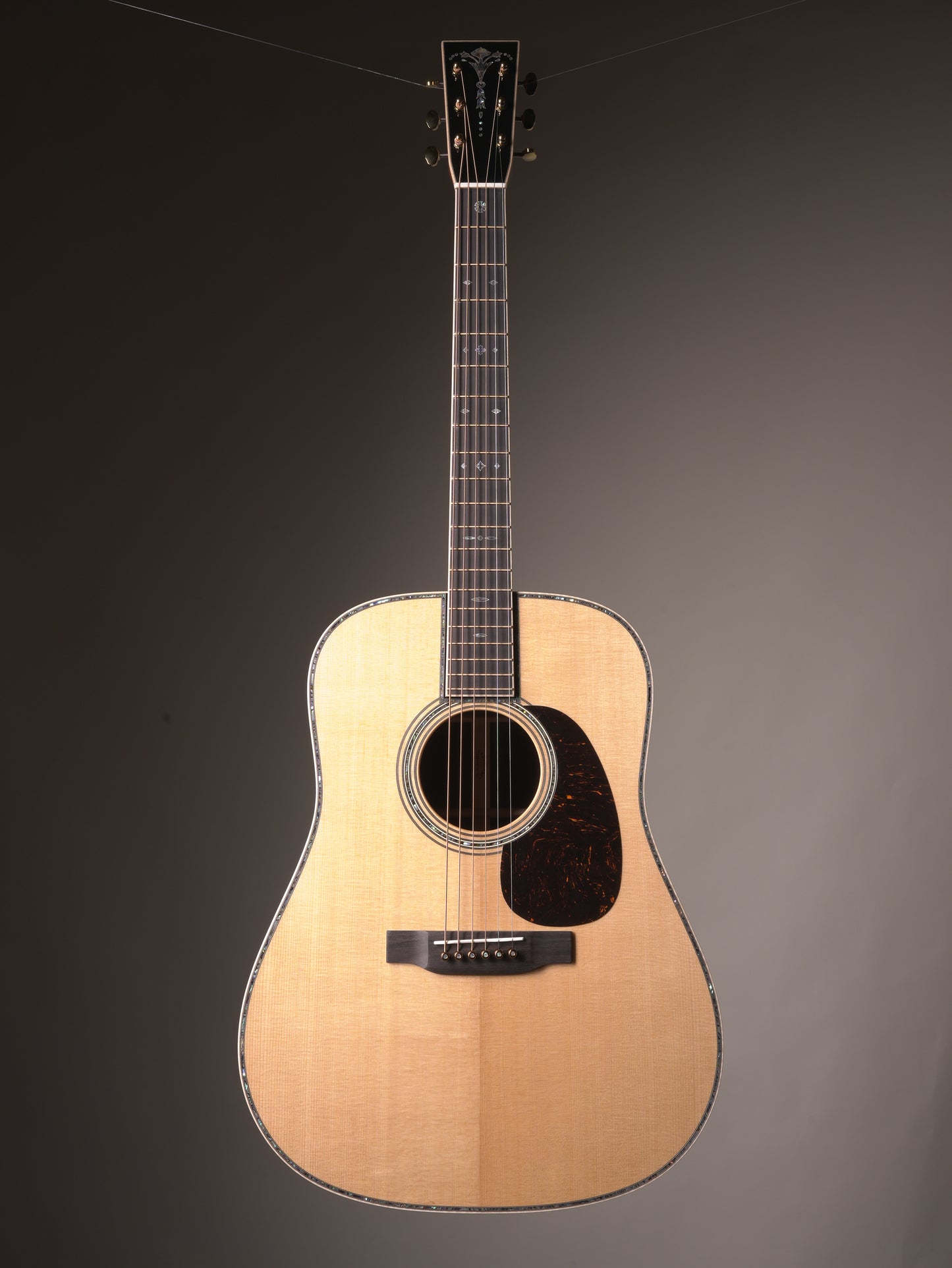 Martin D-45 Modern Deluxe Acoustic Guitar - Natural, w/OHSC