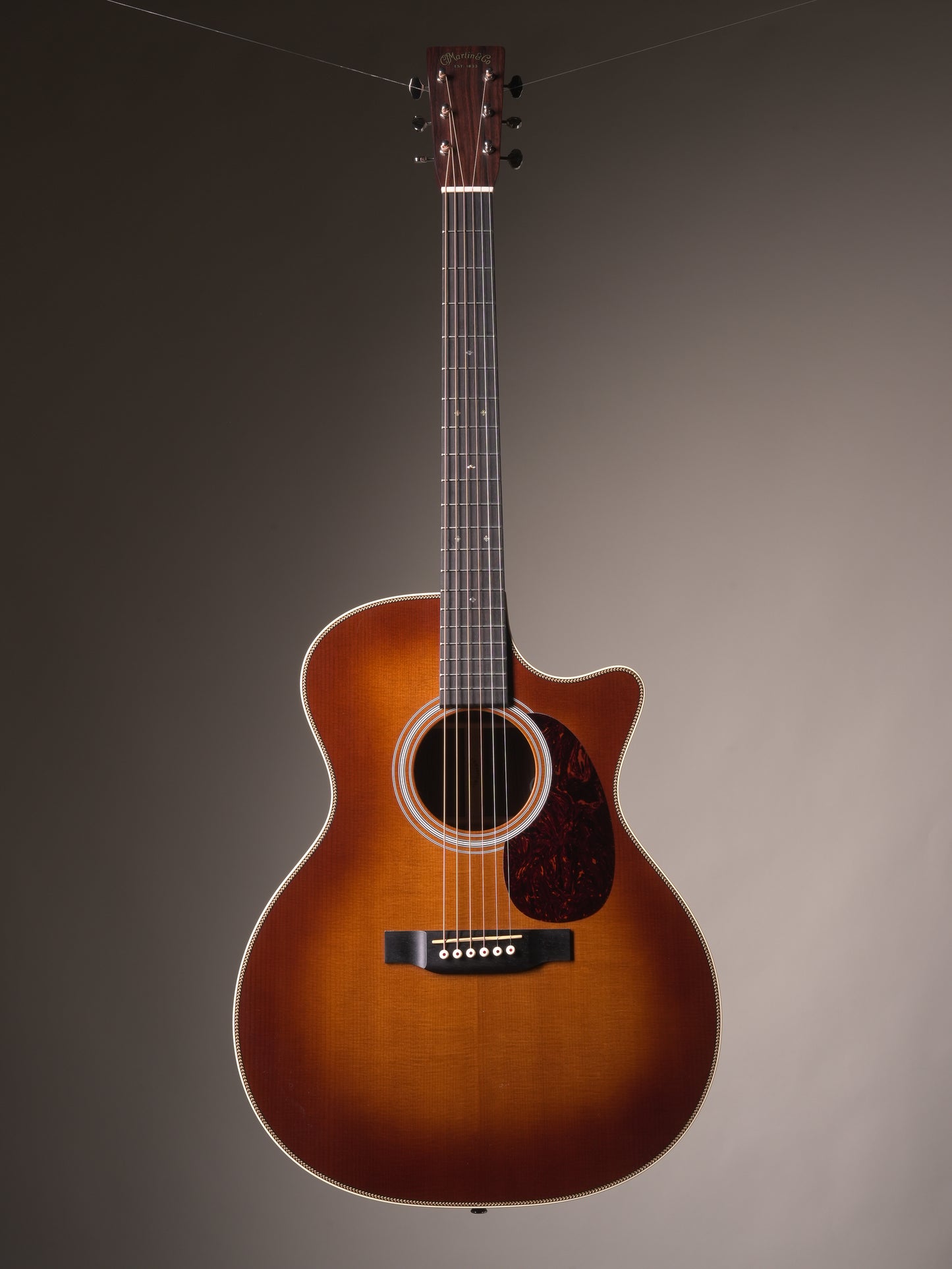 Martin (2020) GPC-28 Acoustic Electric Guitar - Ambertone - w. OHSC