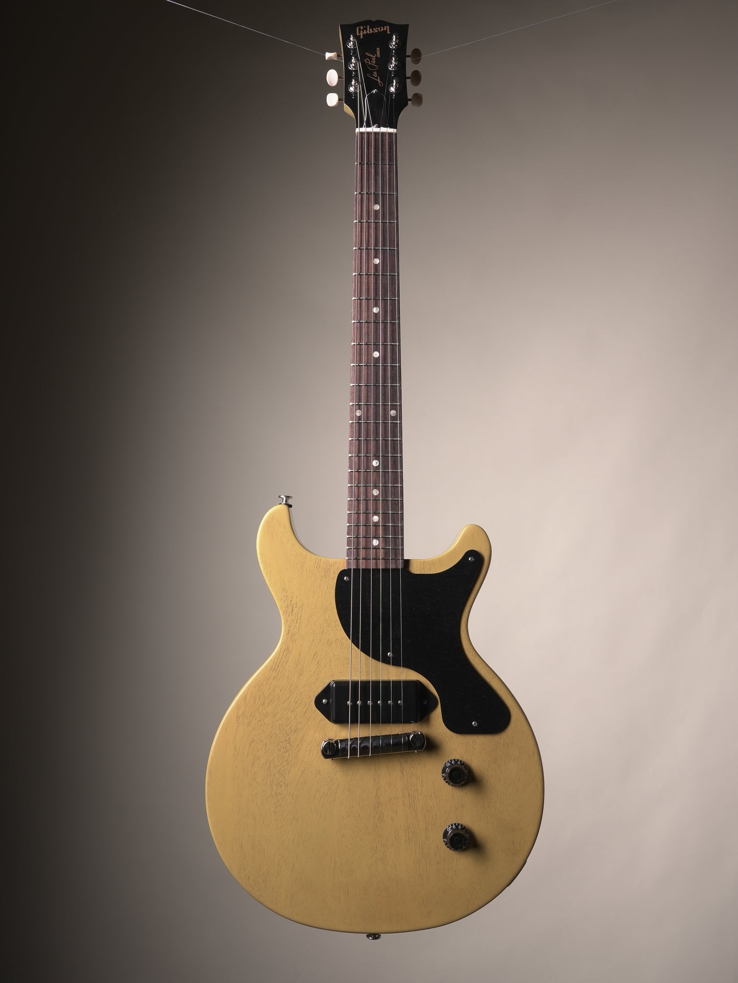 Gibson Les Paul Junior Double Cutaway electric guitar - TV Yellow, incl. OHSC