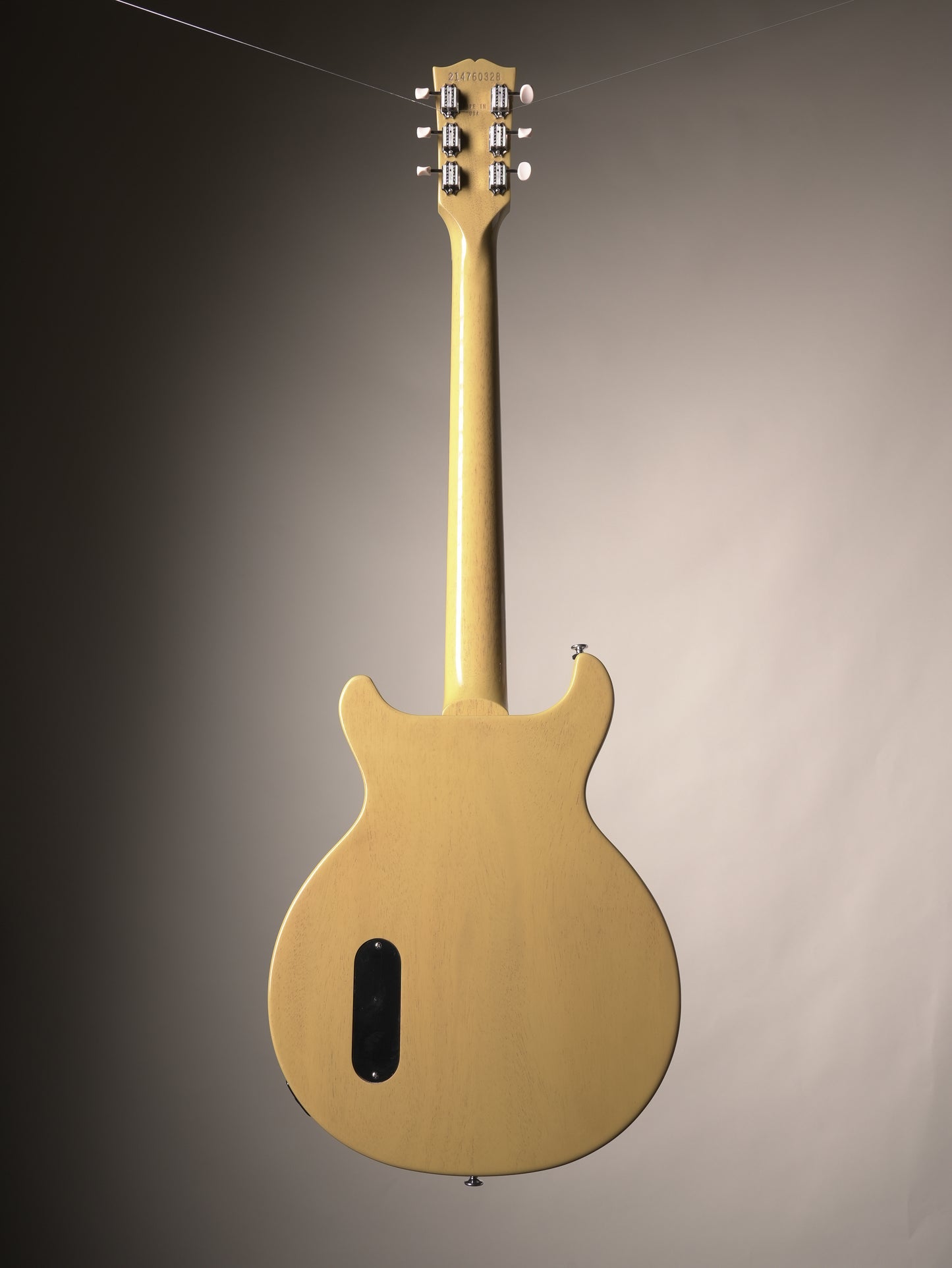 Gibson Les Paul Junior Double Cutaway electric guitar - TV Yellow, incl. OHSC