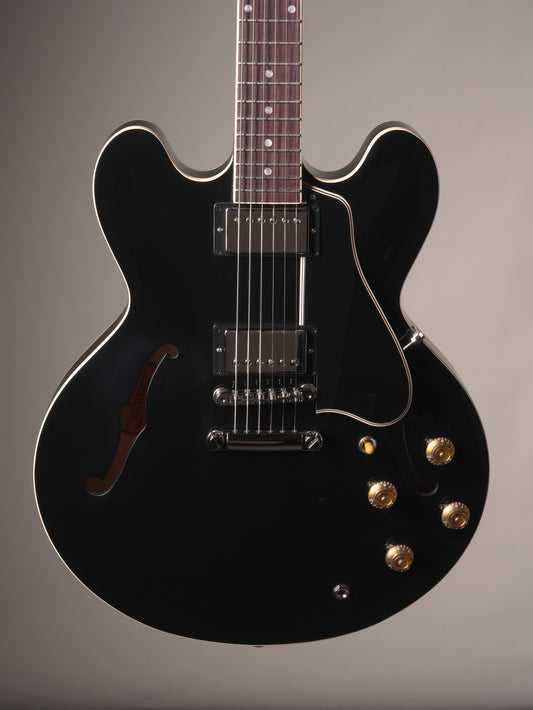 Gibson ES-335 50s Semi-hollow Electric Guitar - Ebony - w.OHSC
