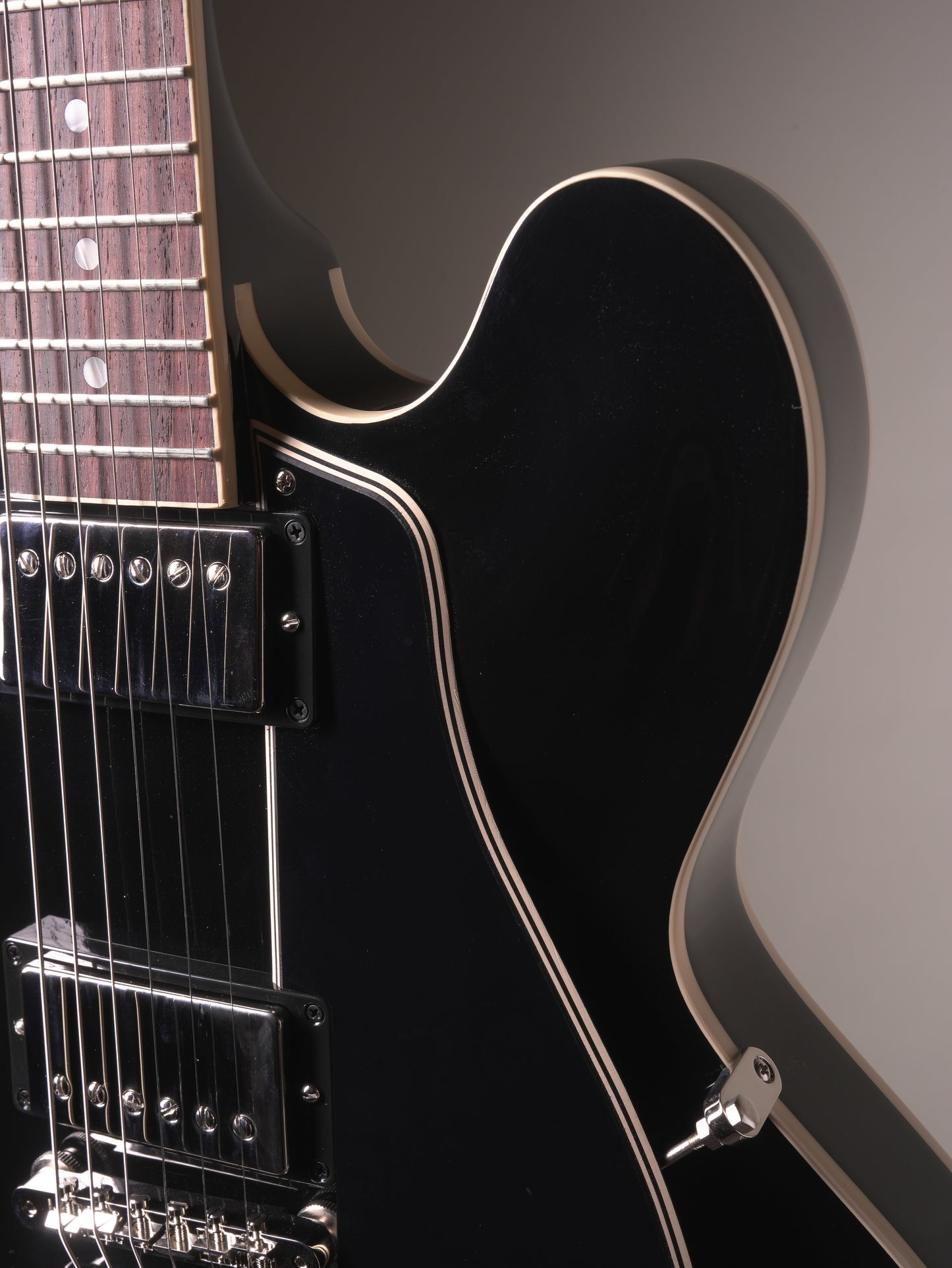 Gibson ES-335 50s Semi-hollow Electric Guitar - Ebony - w.OHSC