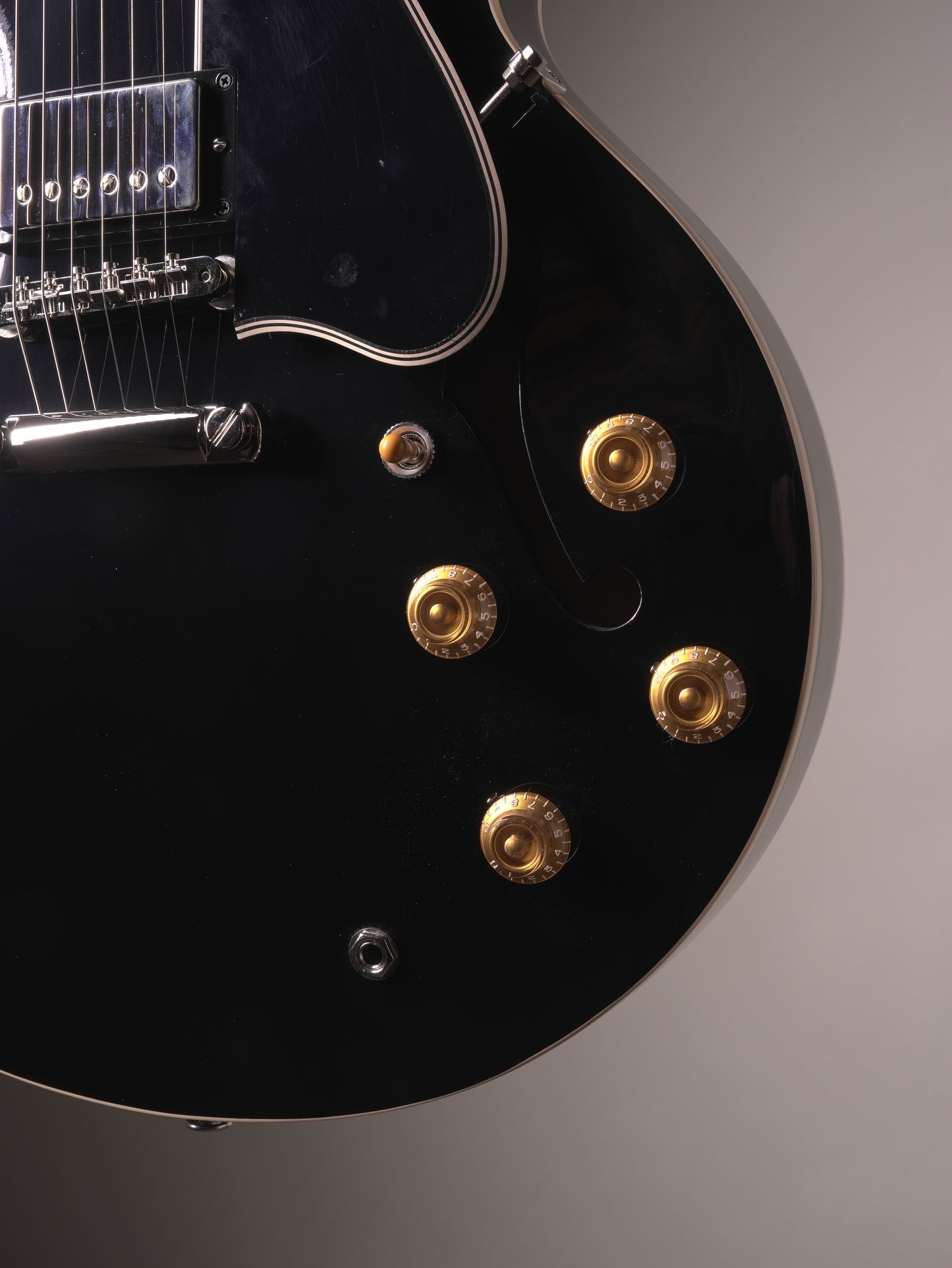 Gibson ES-335 50s Semi-hollow Electric Guitar - Ebony - w.OHSC