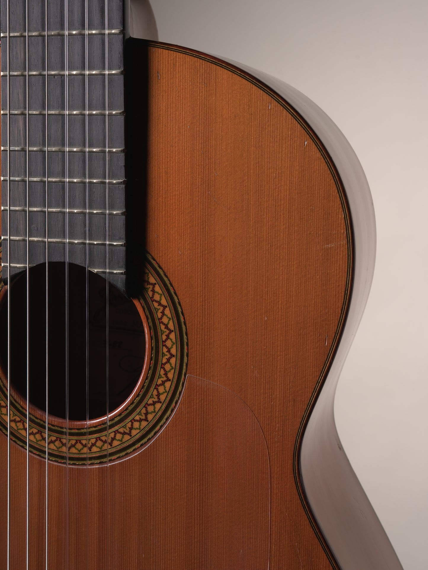 Jose Ramirez (1974) Concepcion Jeronima No. 2 Classical Guitar - Natural, incl. HSC